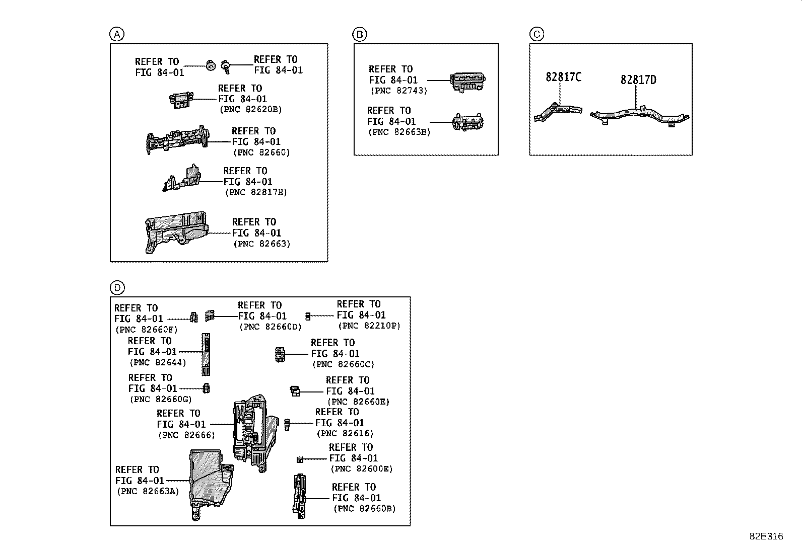 82191-53580 WIRE, FRONT SEAT, RH product image