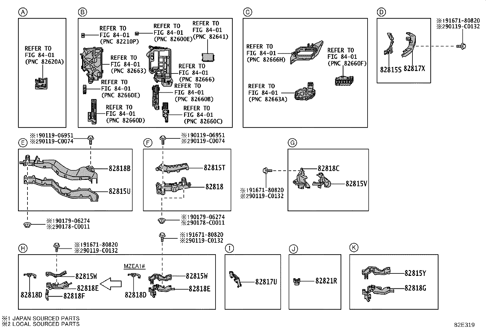 82817-02R60 PROTECTOR, WIRING HARNESS, NO.3 product image