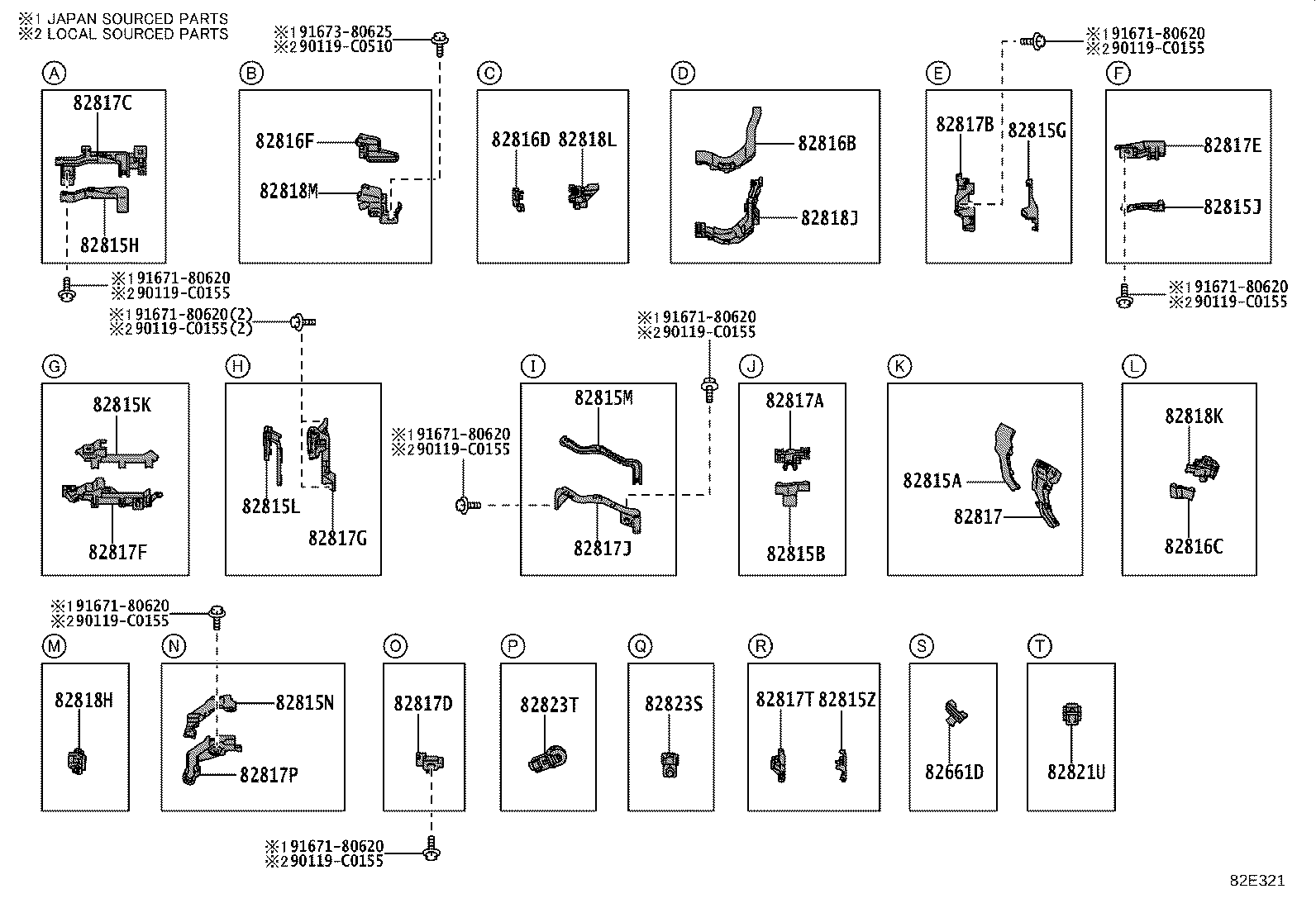 82817-02R60 PROTECTOR, WIRING HARNESS, NO.3 product image