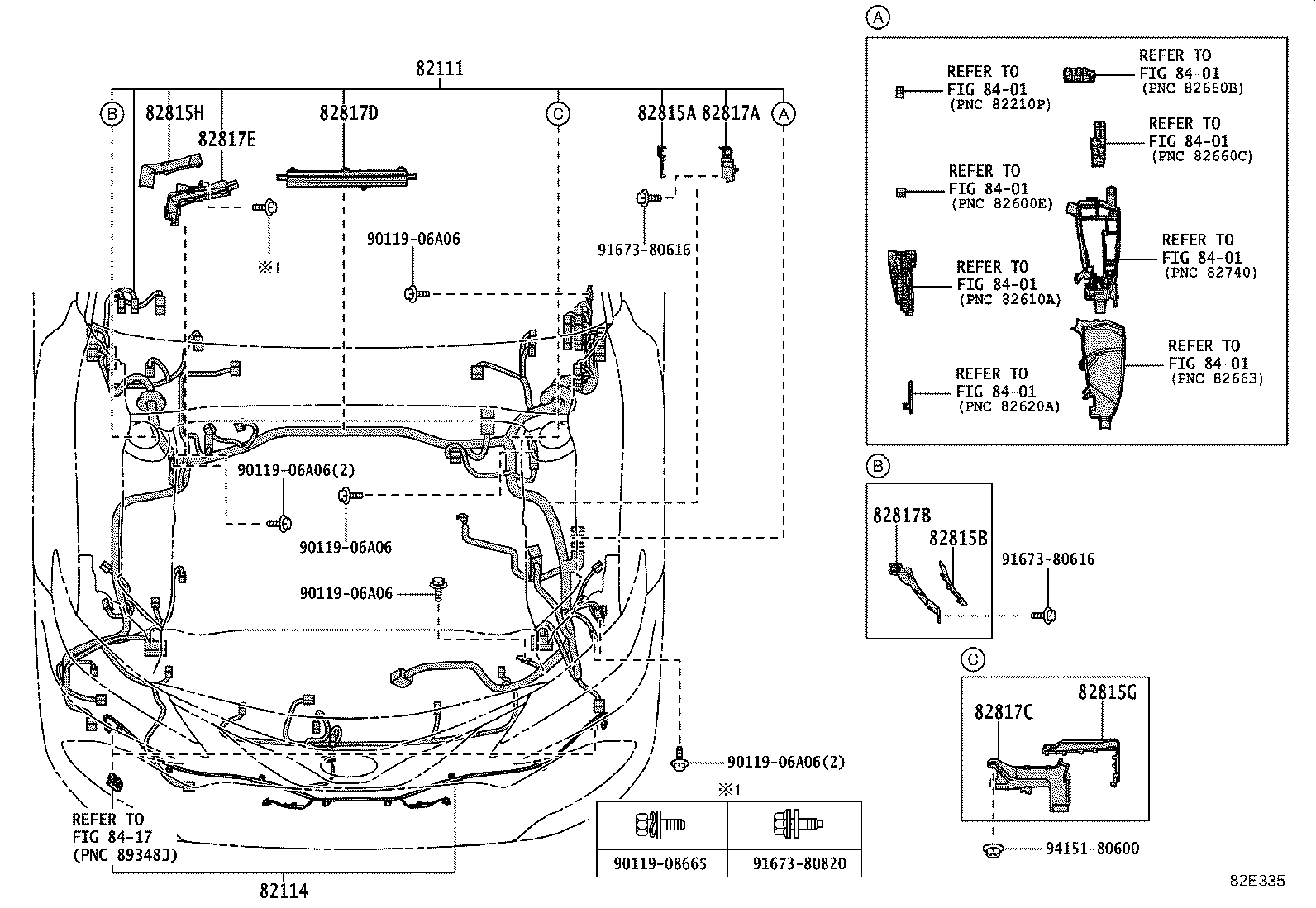 82817-0R580 PROTECTOR, WIRING HARNESS, NO.24 product image