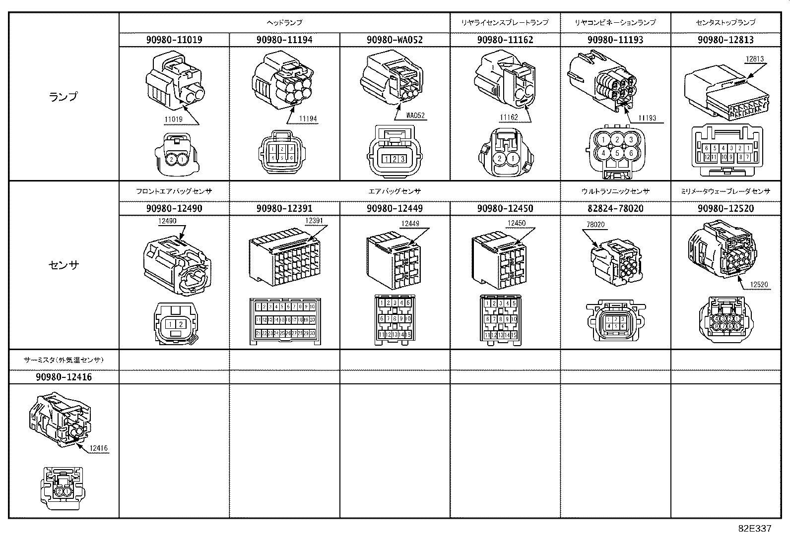 82111-55080 WIRE, MOTOR COMPARTMENT, MAIN product image