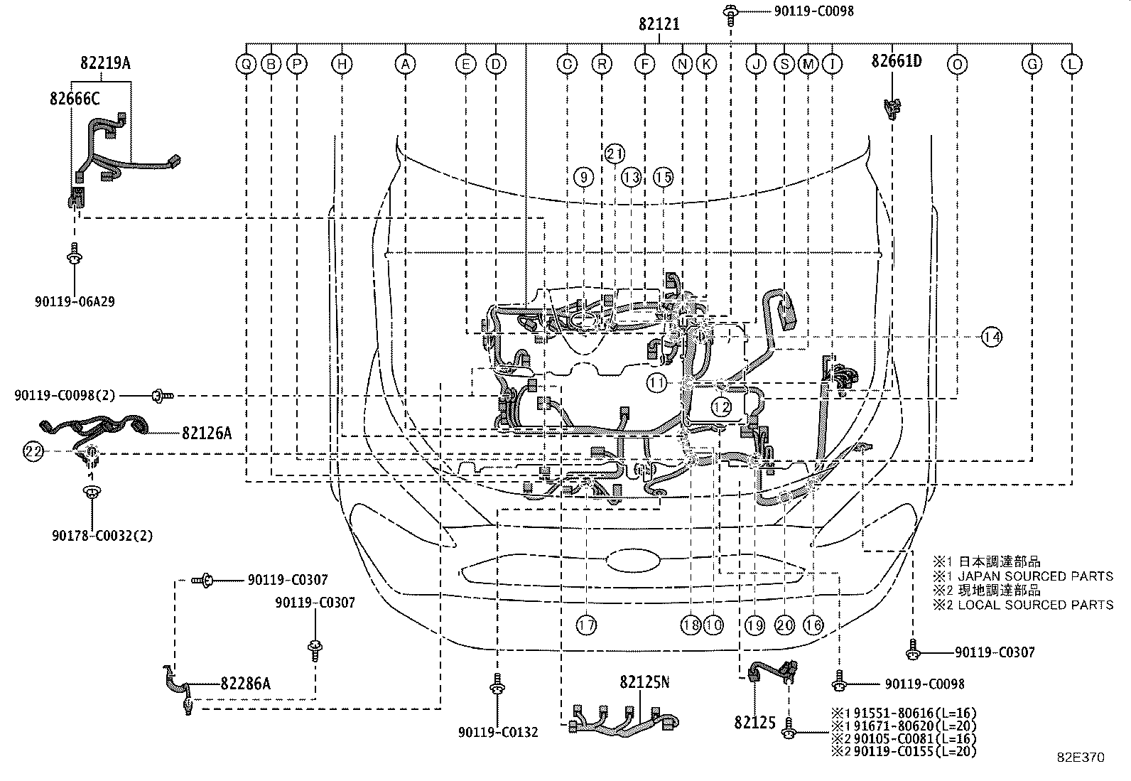 82151-0R540 WIRE, FRONT DOOR, RH product image