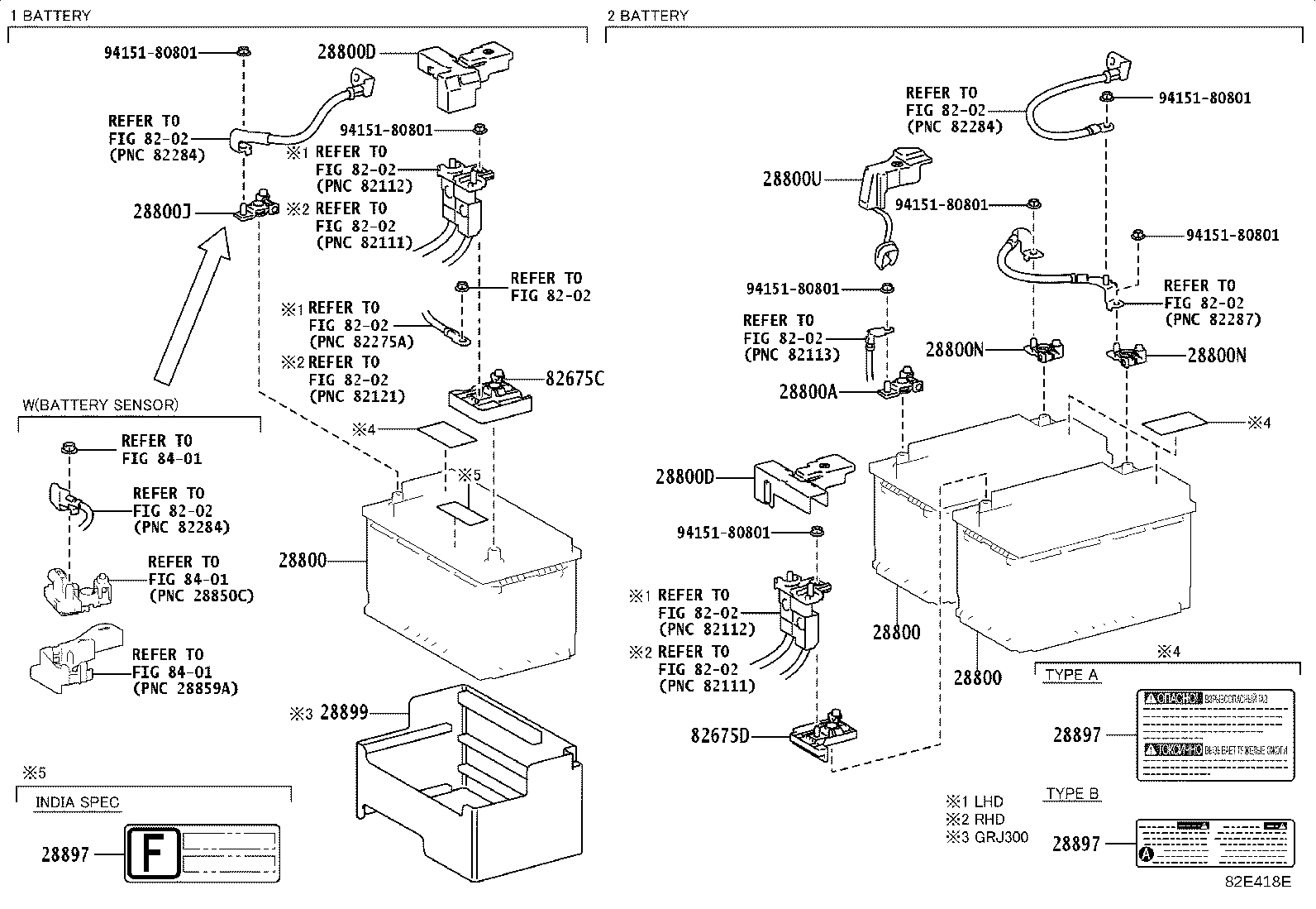 82675-60460 TERMINAL, JUNCTION product image