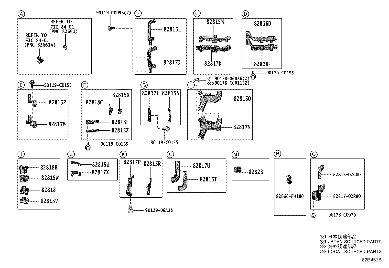 82151-F4680 WIRE, FRONT DOOR, RH product image