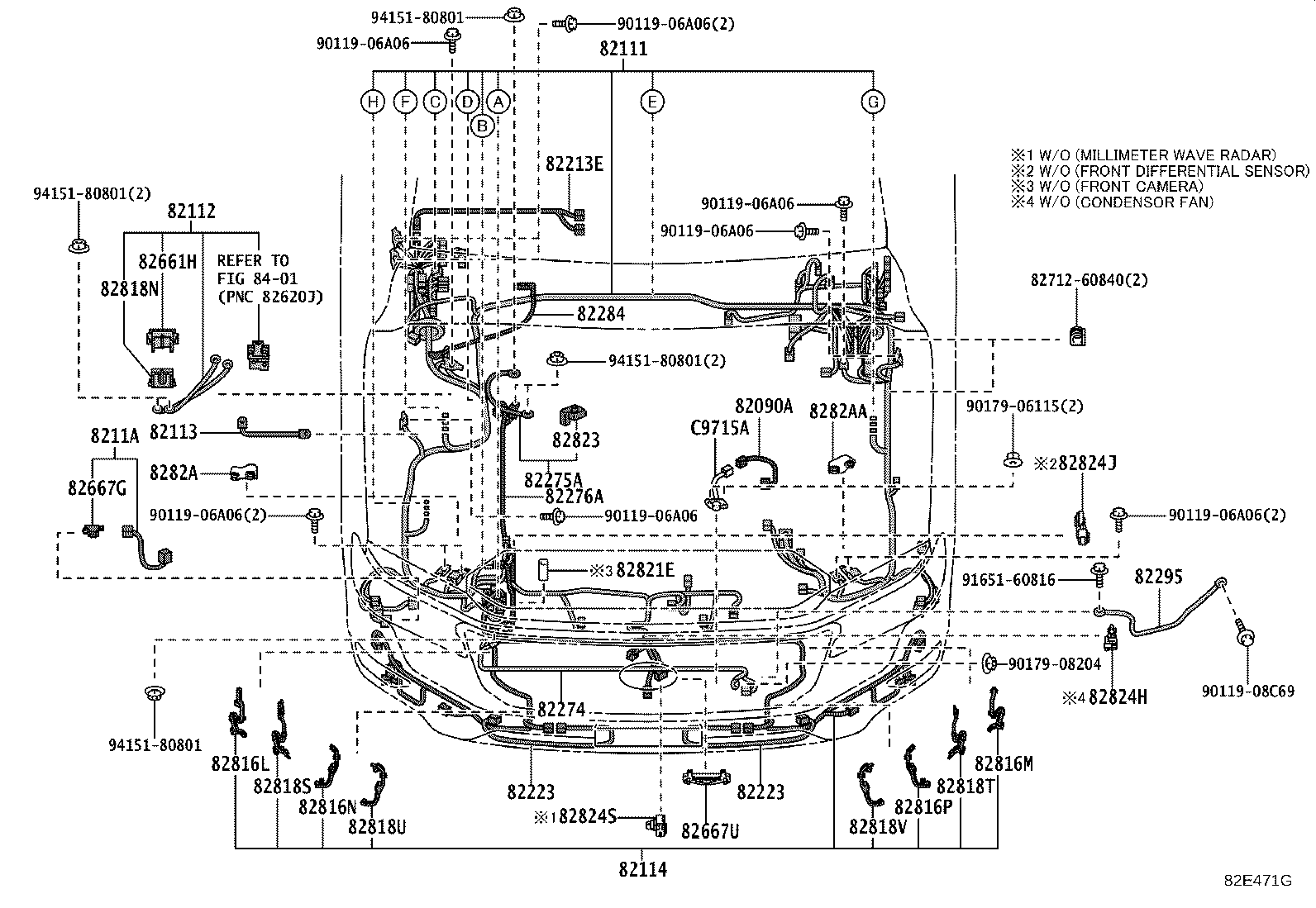 82090-60010 WIRE ASSY, EXTENSION product image