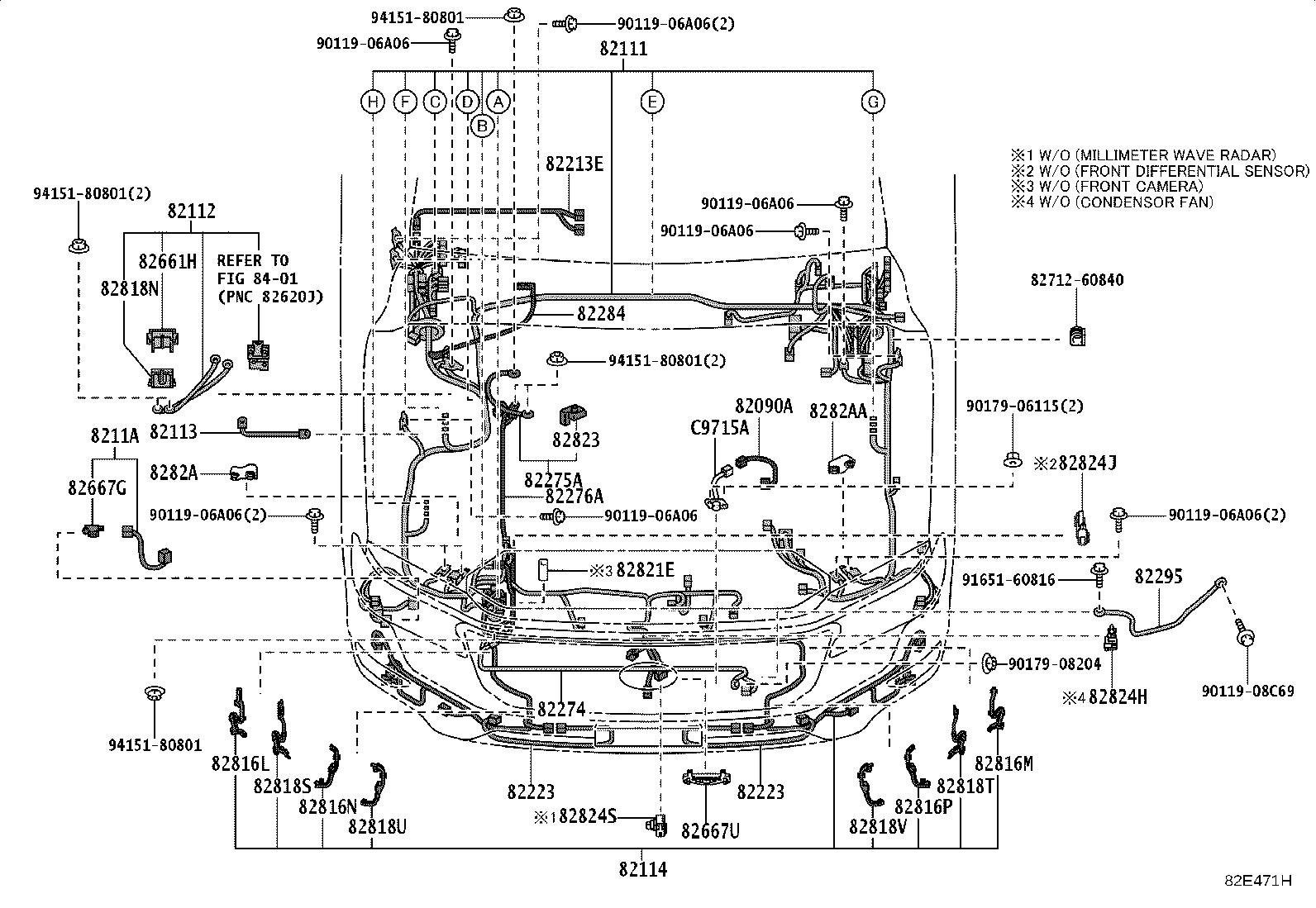 82090-60010 WIRE ASSY, EXTENSION product image