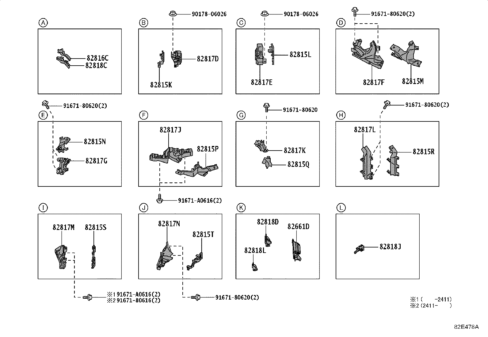 82090-60010 WIRE ASSY, EXTENSION product image