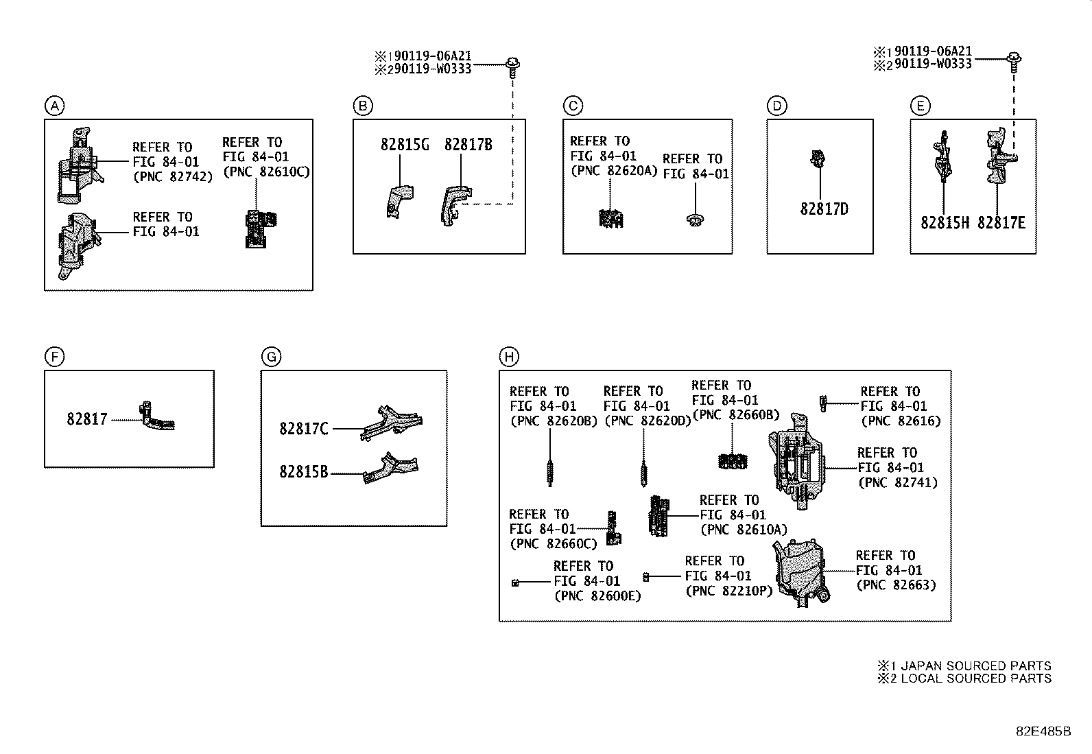 82113-0D020 WIRE, MOTOR COMPARTMENT, NO.3 product image