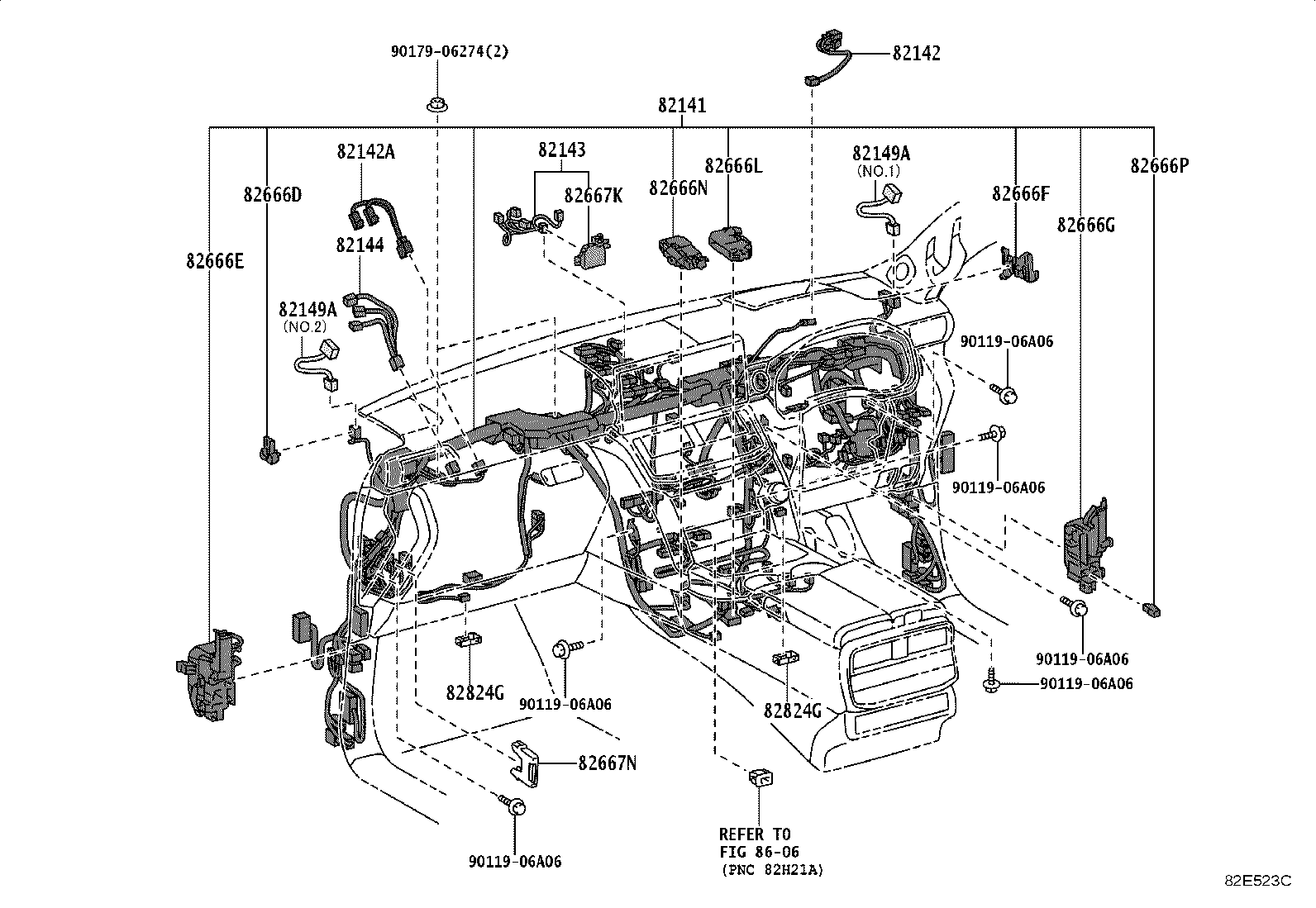 82090-60010 WIRE ASSY, EXTENSION product image