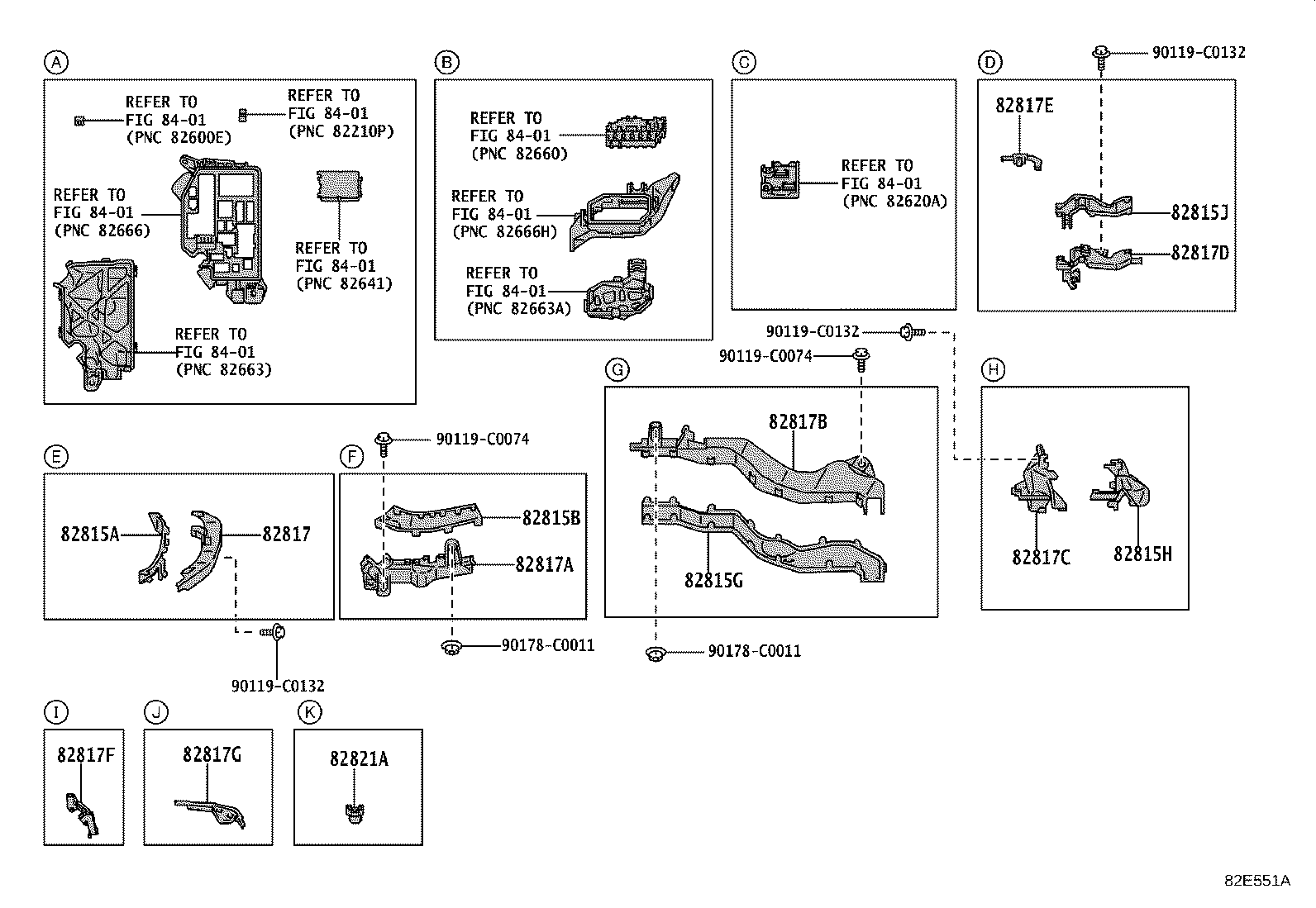 82142-F4090 WIRE, INSTRUMENT PANEL, NO.2 product image