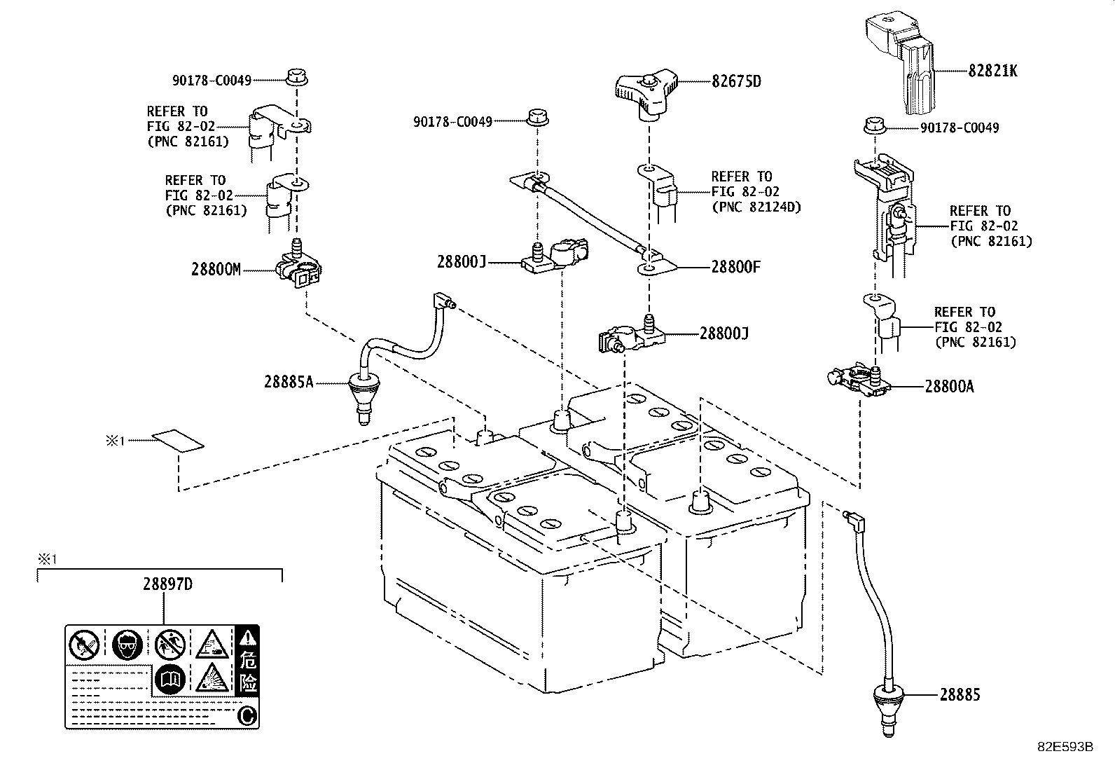 28885-77060 HOSE, BATTERY ROOM VENTILATION product image