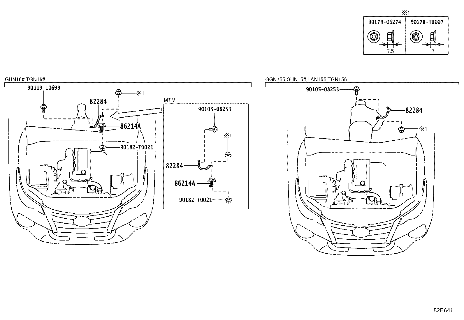 82142-KKC40 WIRE, INSTRUMENT PANEL, NO.2 product image