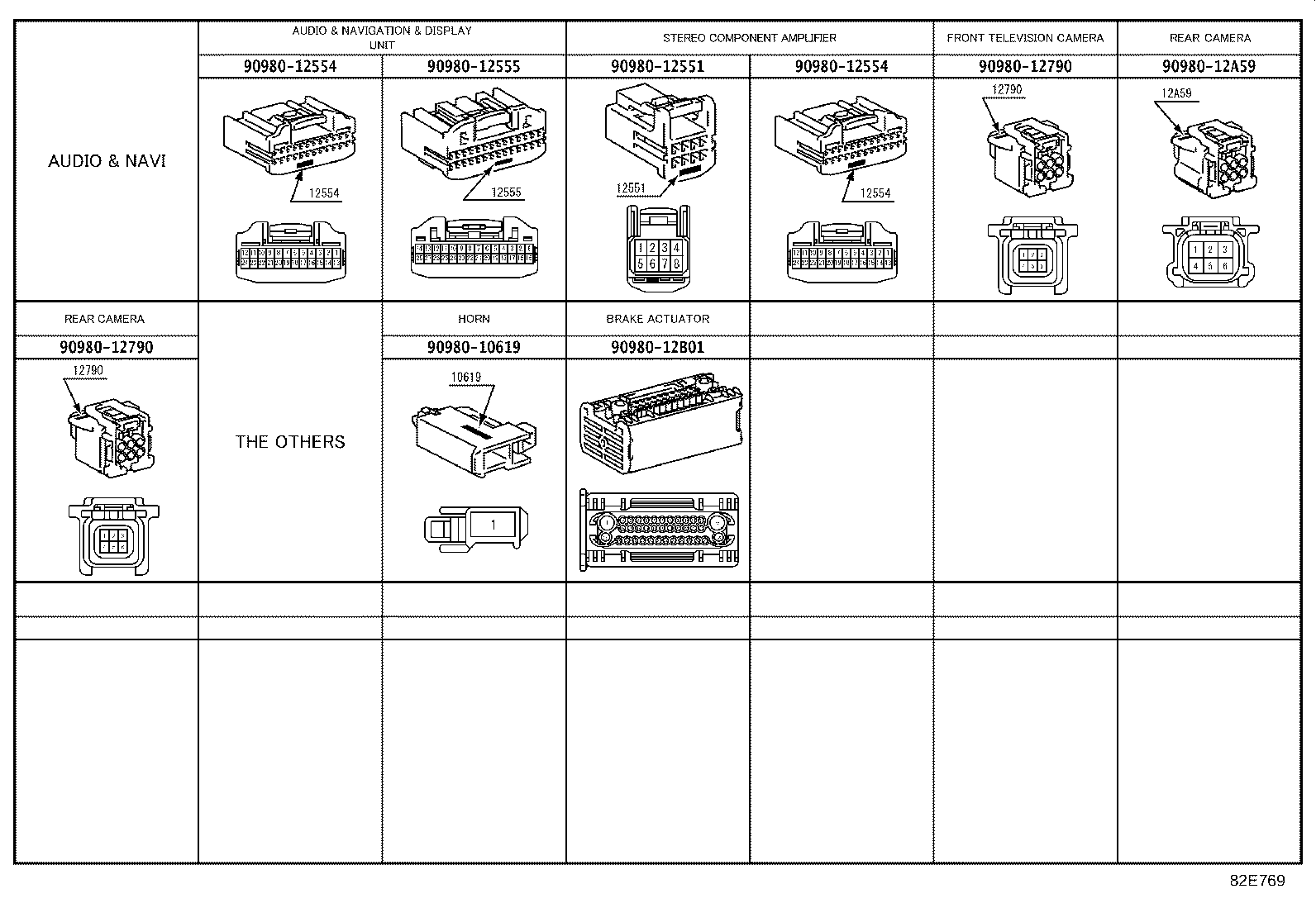 82142-47710 WIRE, INSTRUMENT PANEL, NO.2 product image