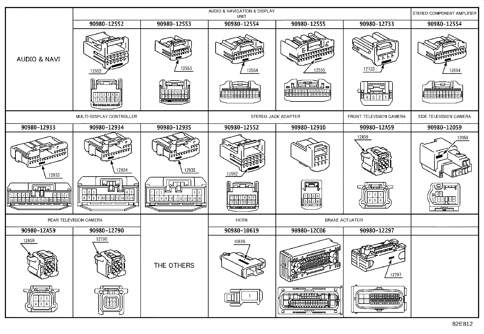 82191-48890 WIRE, FRONT SEAT, RH product image