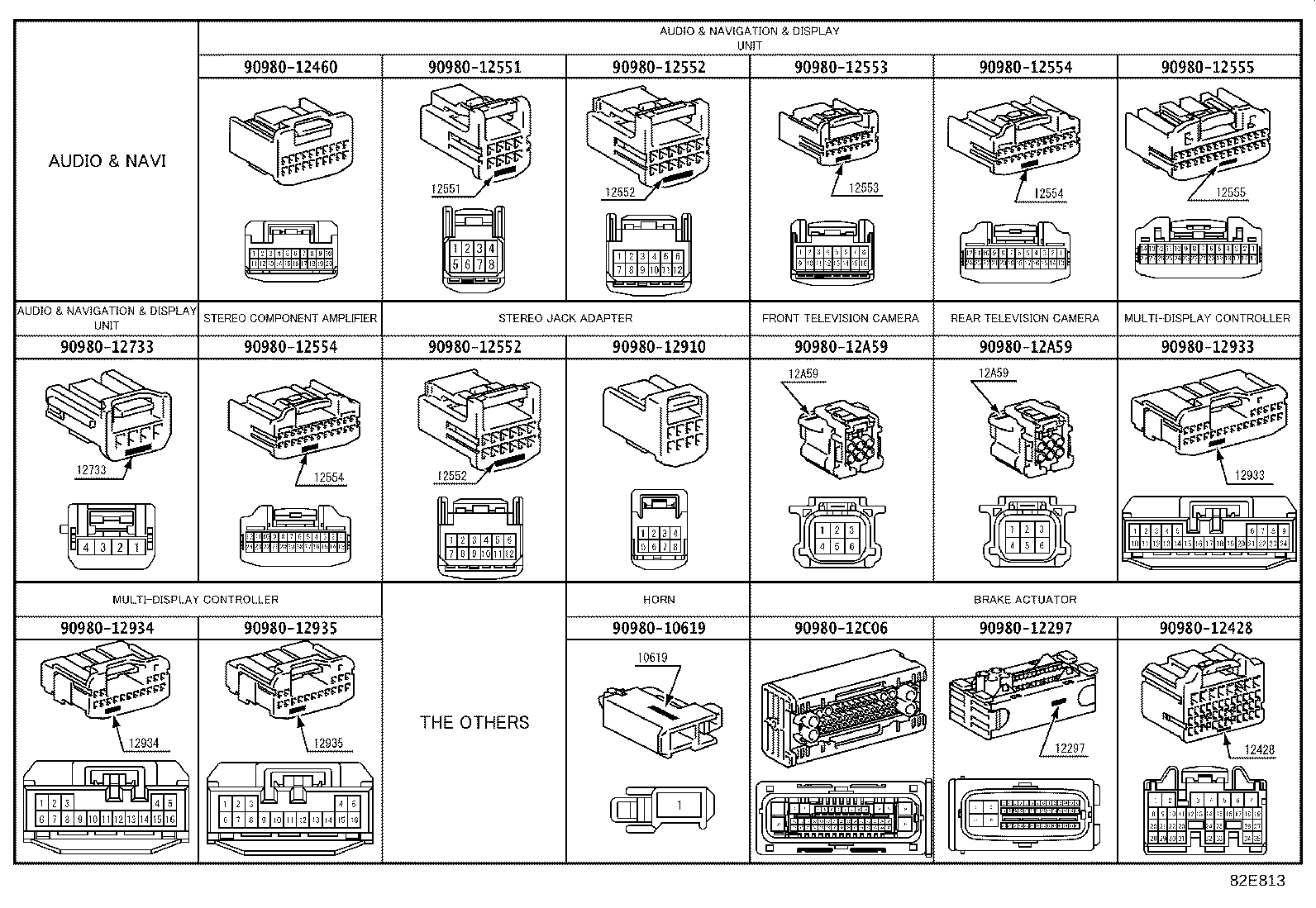 82191-0E320 WIRE, FRONT SEAT, RH product image
