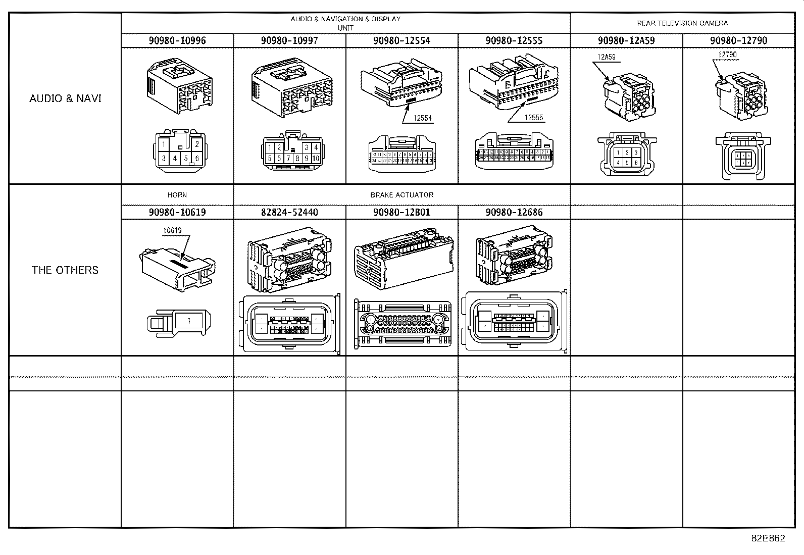 82142-02640 WIRE, INSTRUMENT PANEL, NO.2 product image