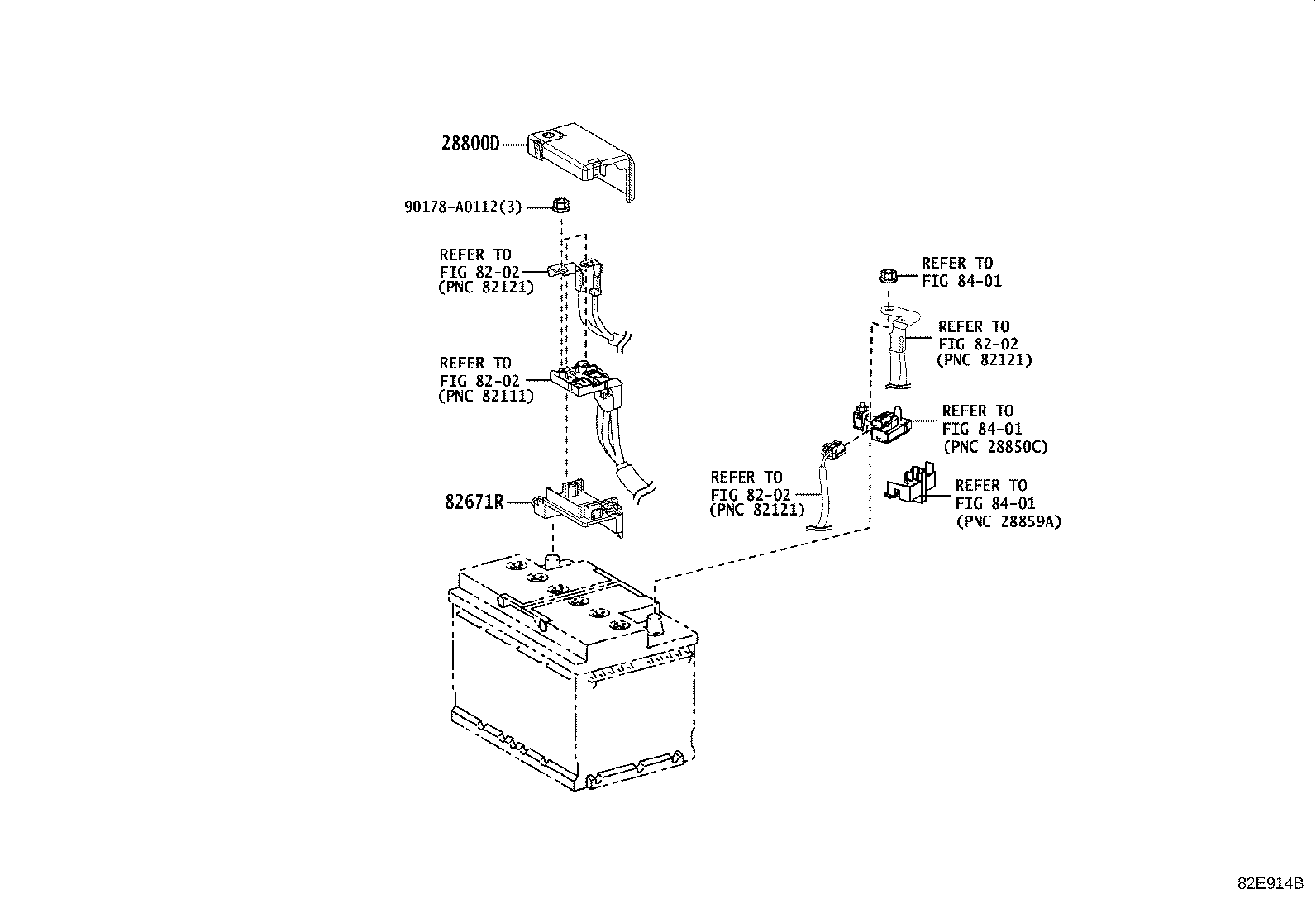 Toyota 28885-F2070 HOSE, BATTERY