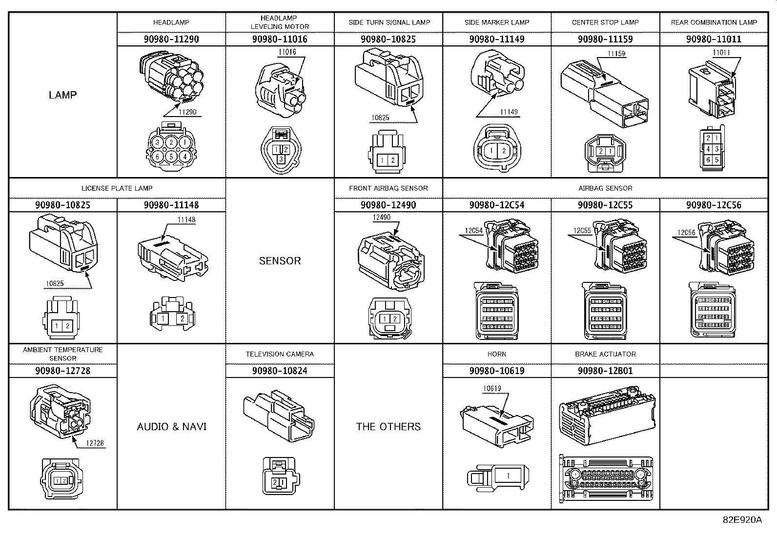82712-28230 SUPPORT, WIRING HARNESS product image