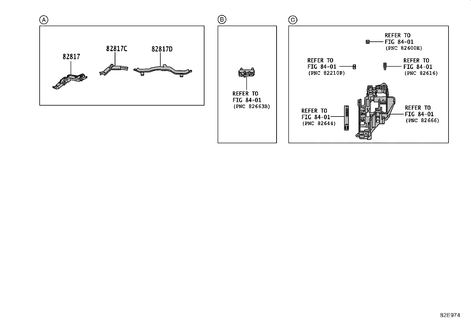 82142-53170 WIRE, INSTRUMENT PANEL, NO.2 product image