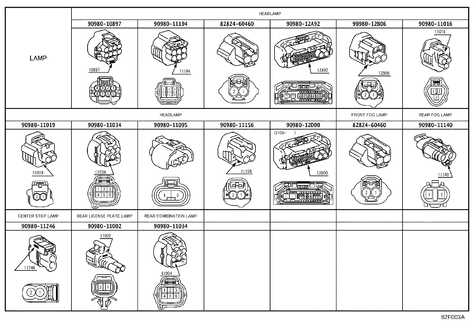 82712-60B70 SUPPORT, WIRING HARNESS product image