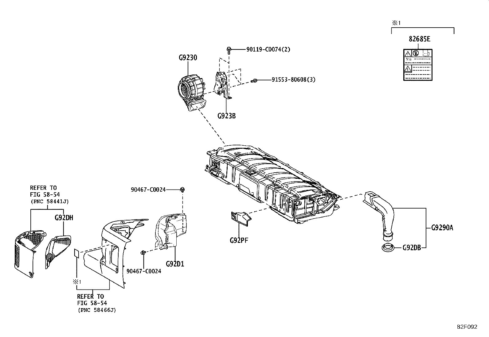 28899-F0060 INSULATOR, BATTERY product image