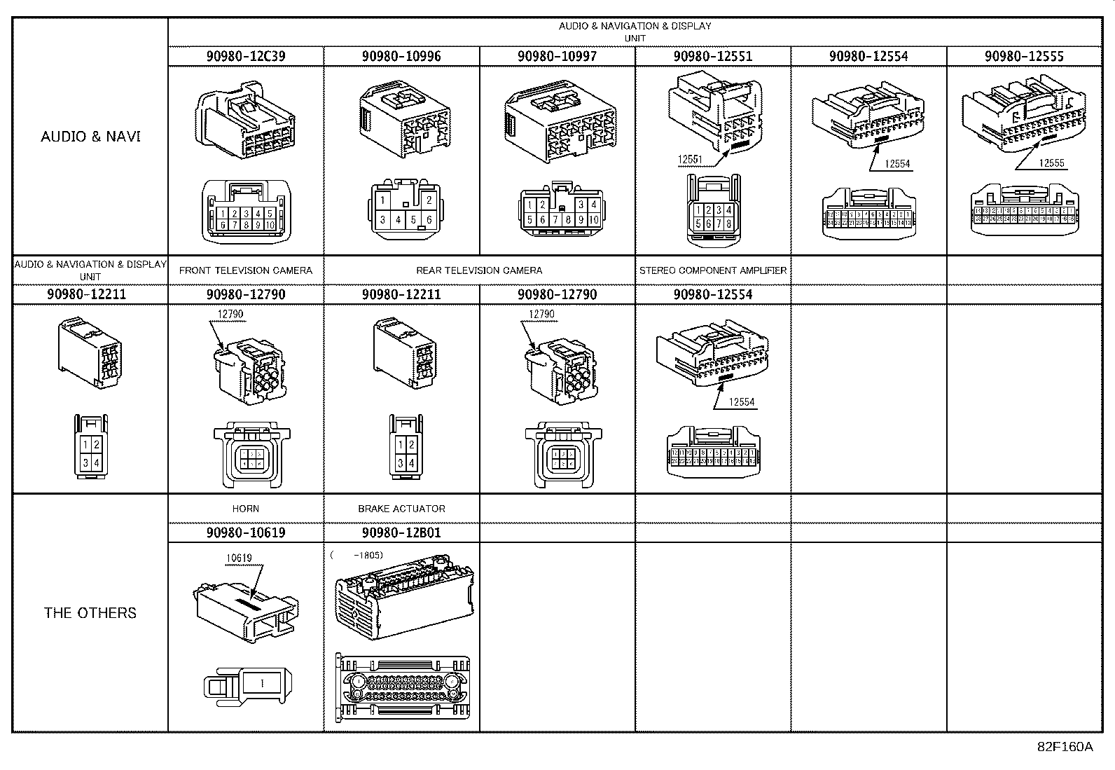 82184-F4420 WIRE, BACK DOOR, NO.1 product image