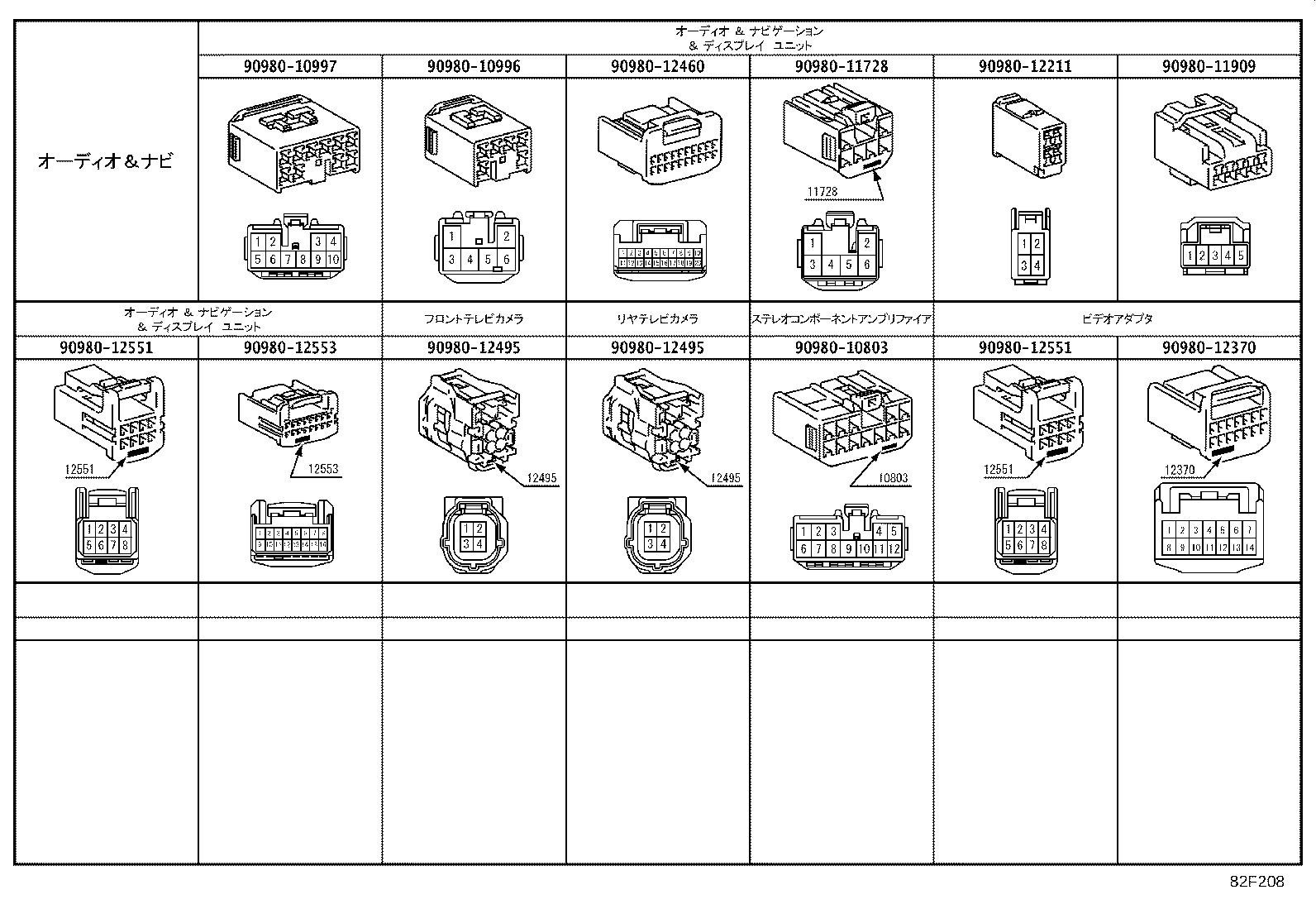 82142-28080 WIRE, INSTRUMENT PANEL, NO.2 product image