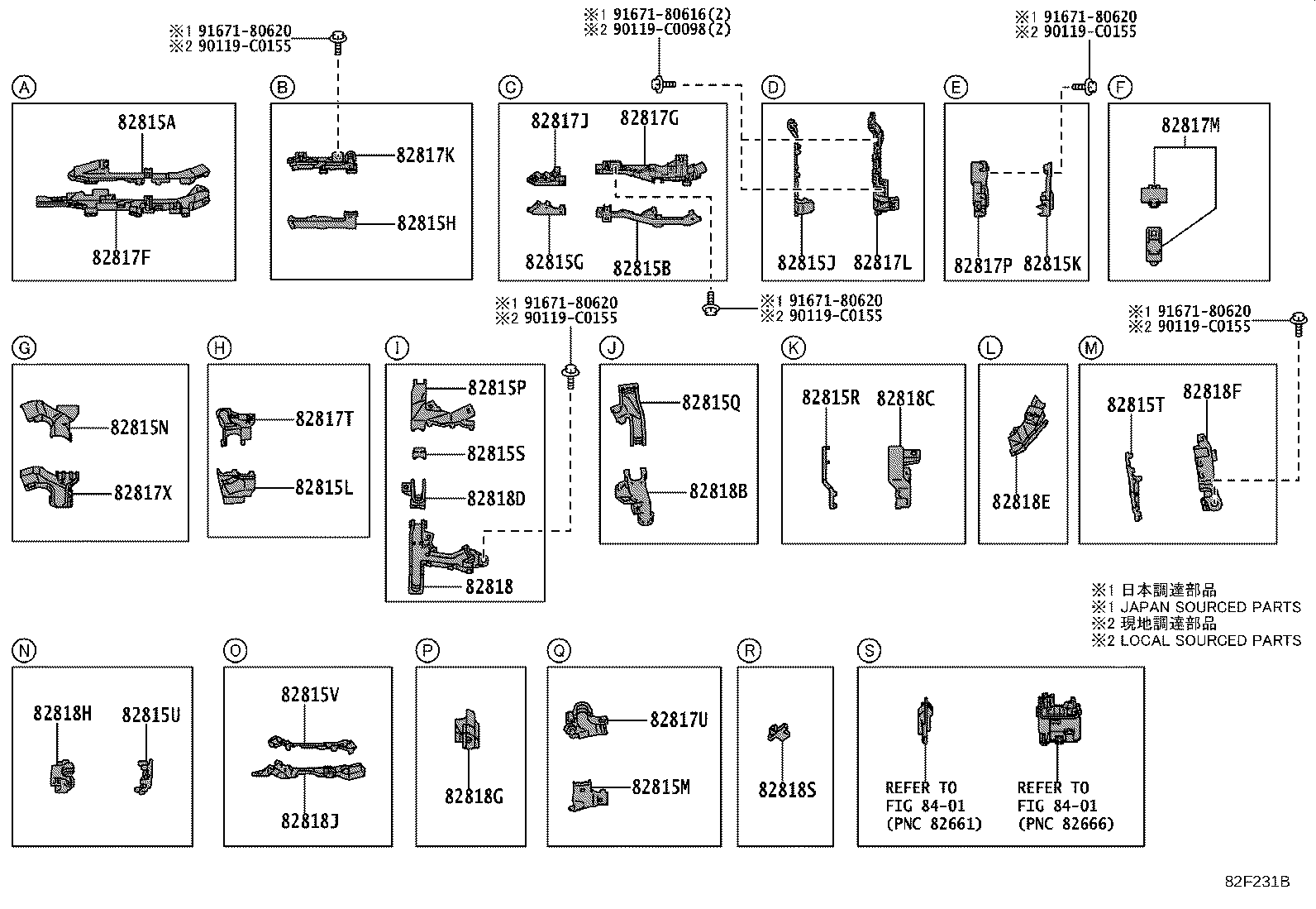 82666-08400 HOLDER, CONNECTOR NO.10 product image