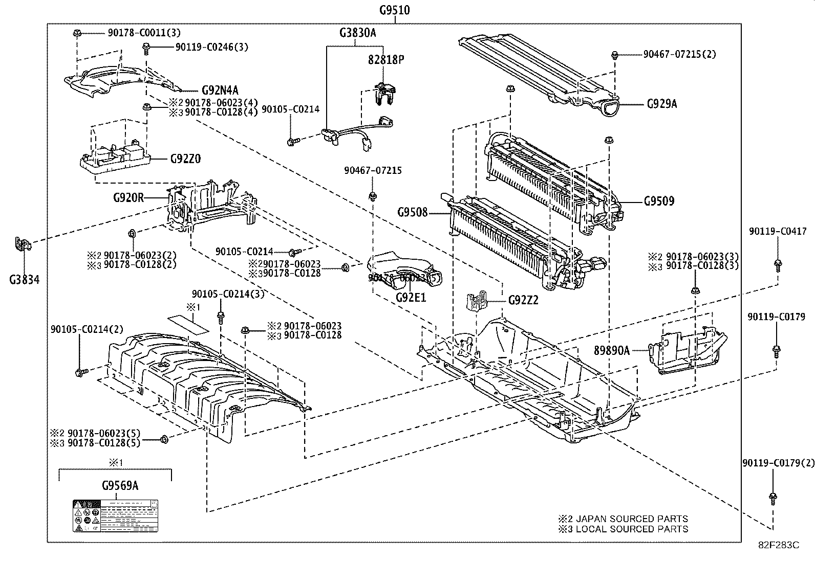 28885-F0050 HOSE, BATTERY product image