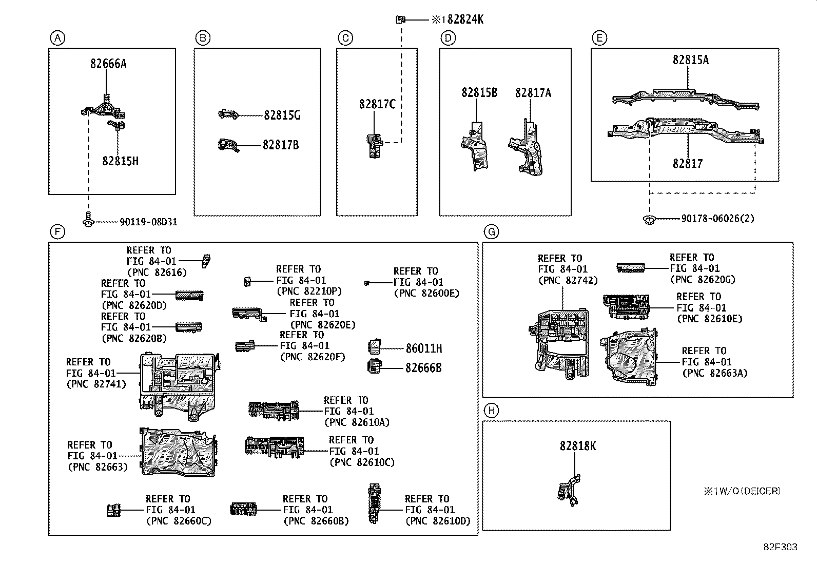 82191-60L40 WIRE, FRONT SEAT, RH product image