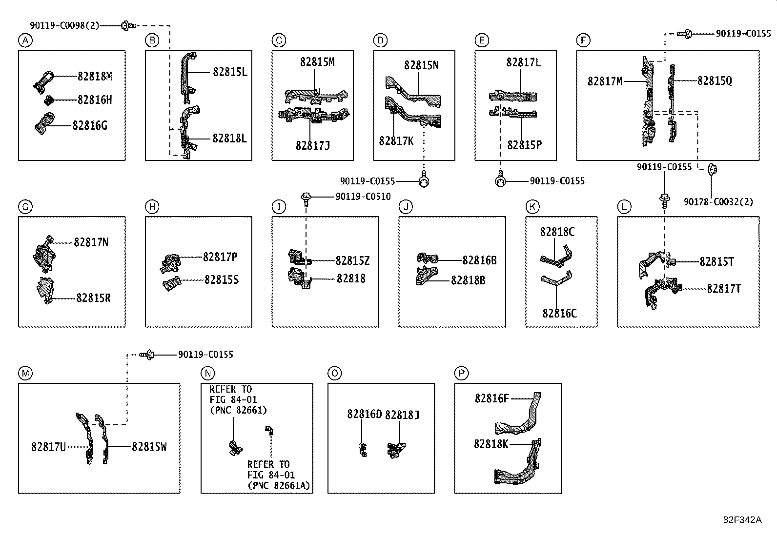 82151-0AE20 WIRE, FRONT DOOR, RH product image