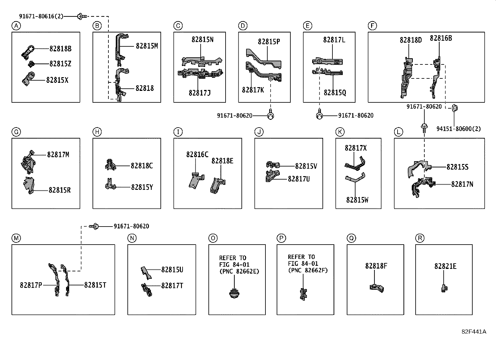 82817-V1300 PROTECTOR, WIRING HARNESS, NO.2 product image