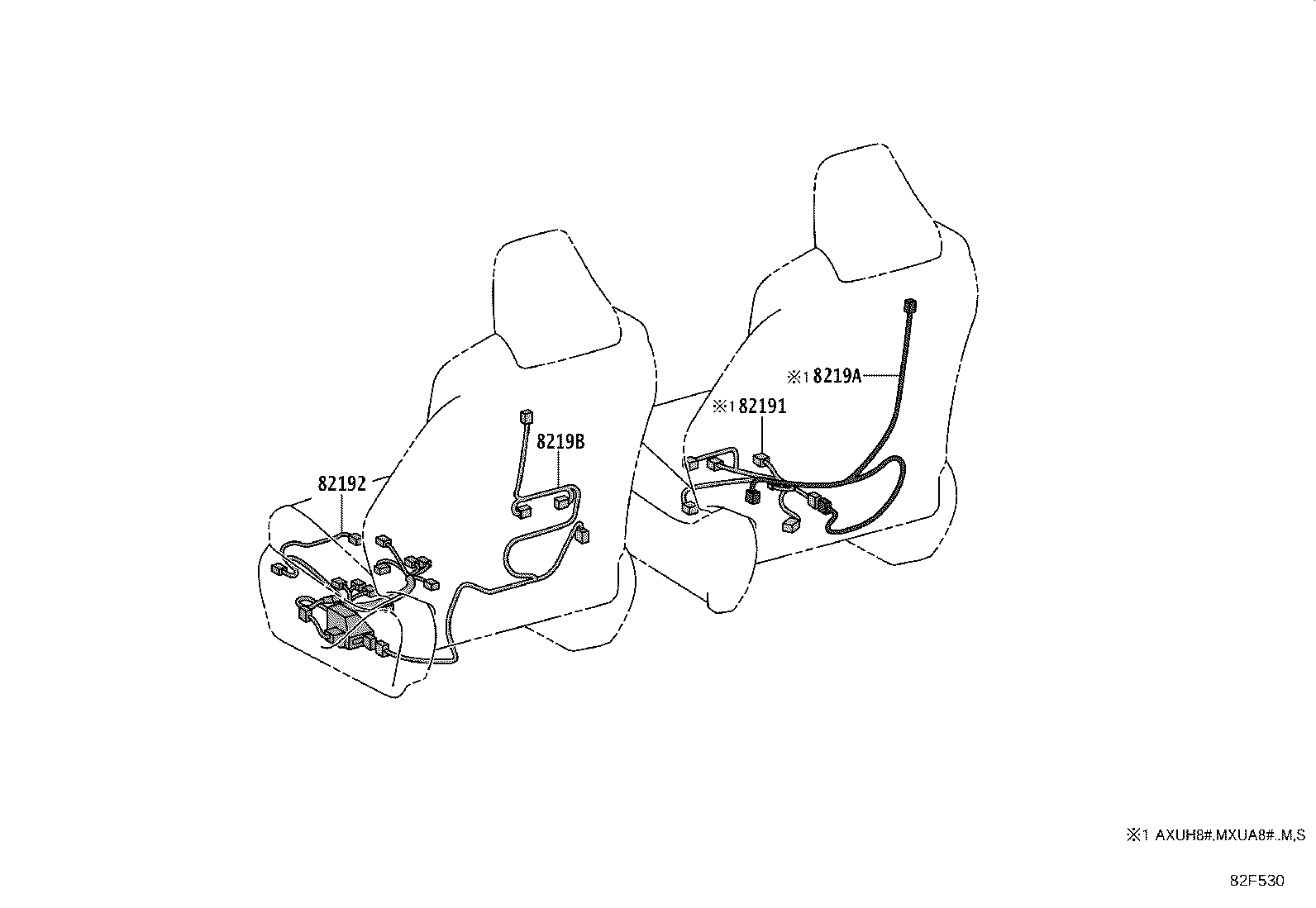 82151-0ED30 WIRE, FRONT DOOR, RH product image