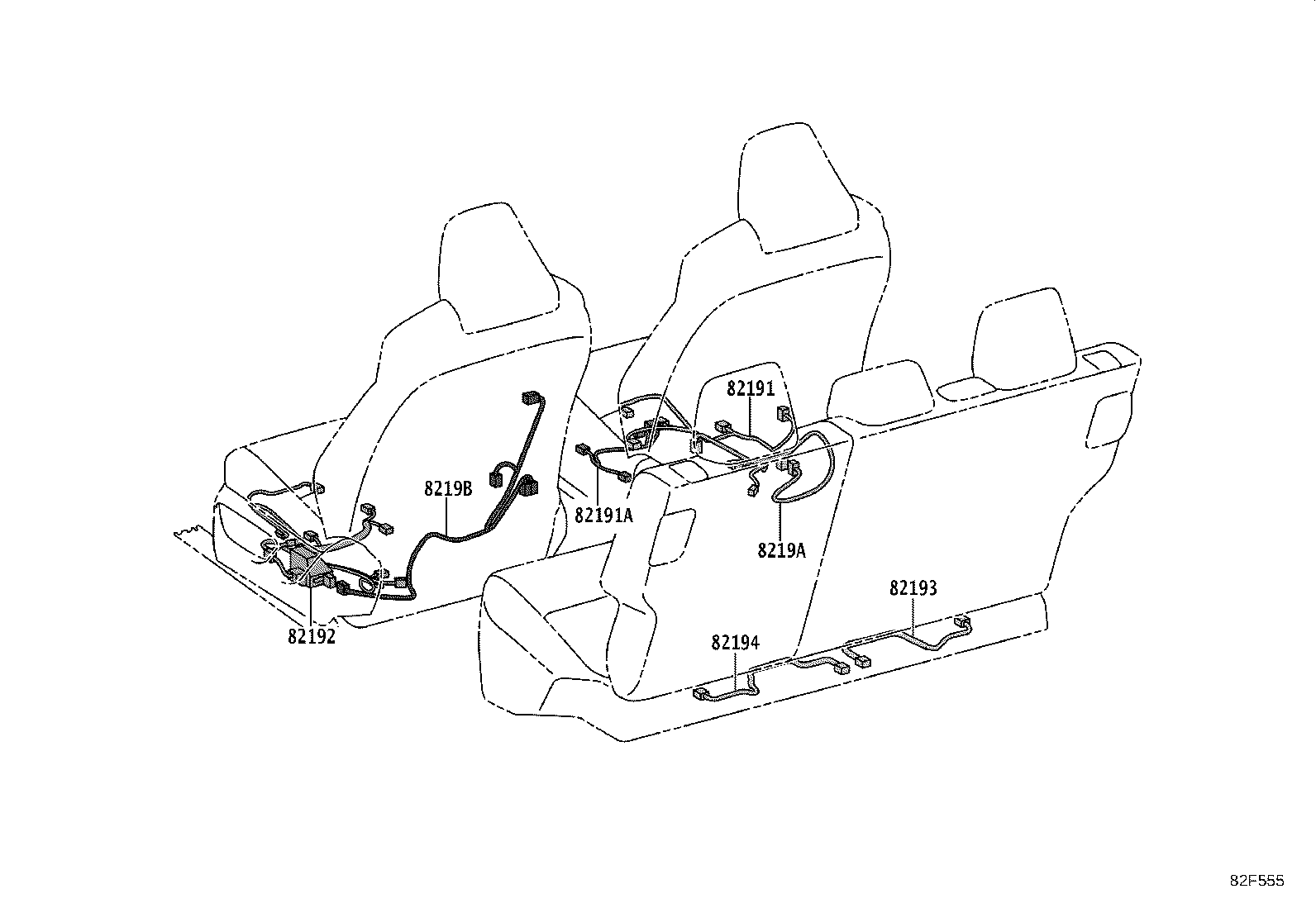82817-42K80 PROTECTOR, WIRING HARNESS, NO.1 product image