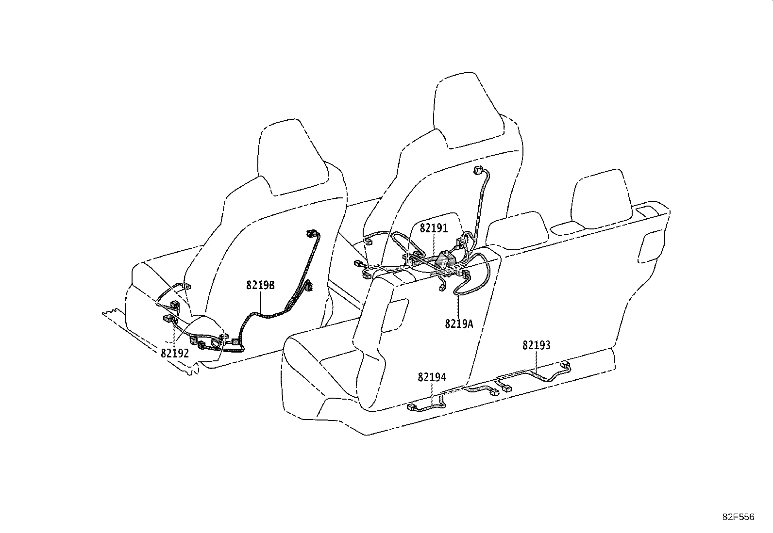 82817-42K80 PROTECTOR, WIRING HARNESS, NO.1 product image