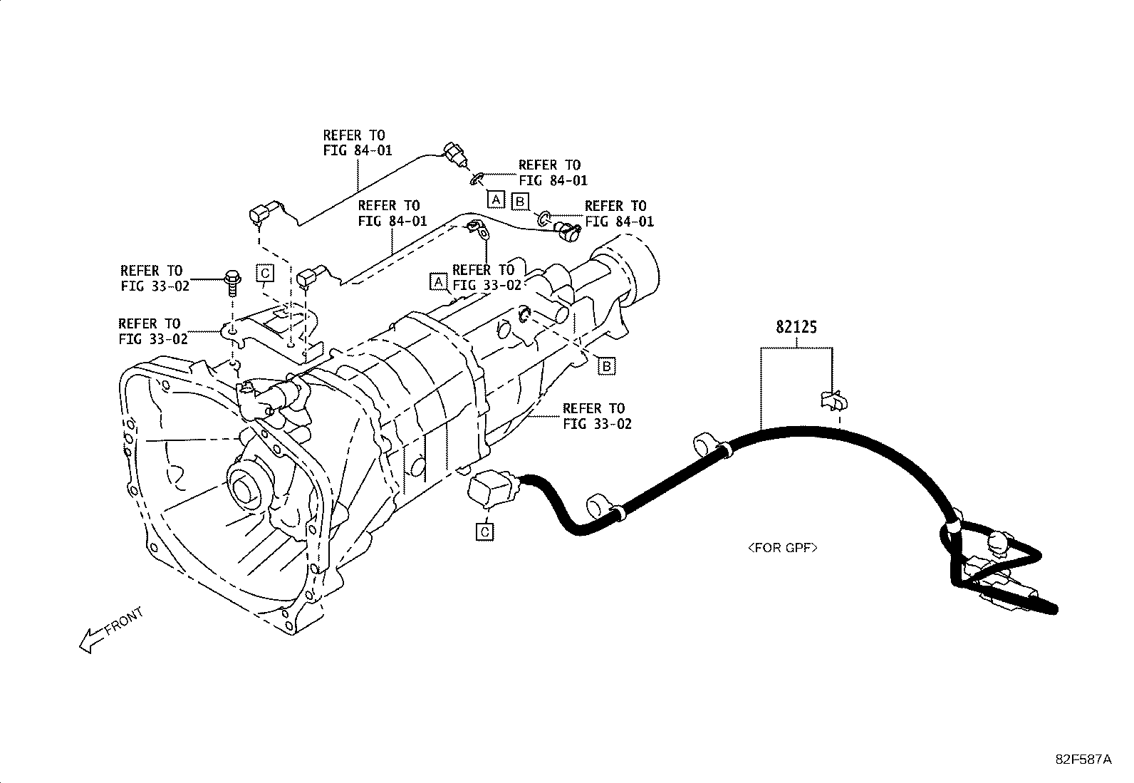 SU003-09986 WIRE, ENGINE, NO.2 product image