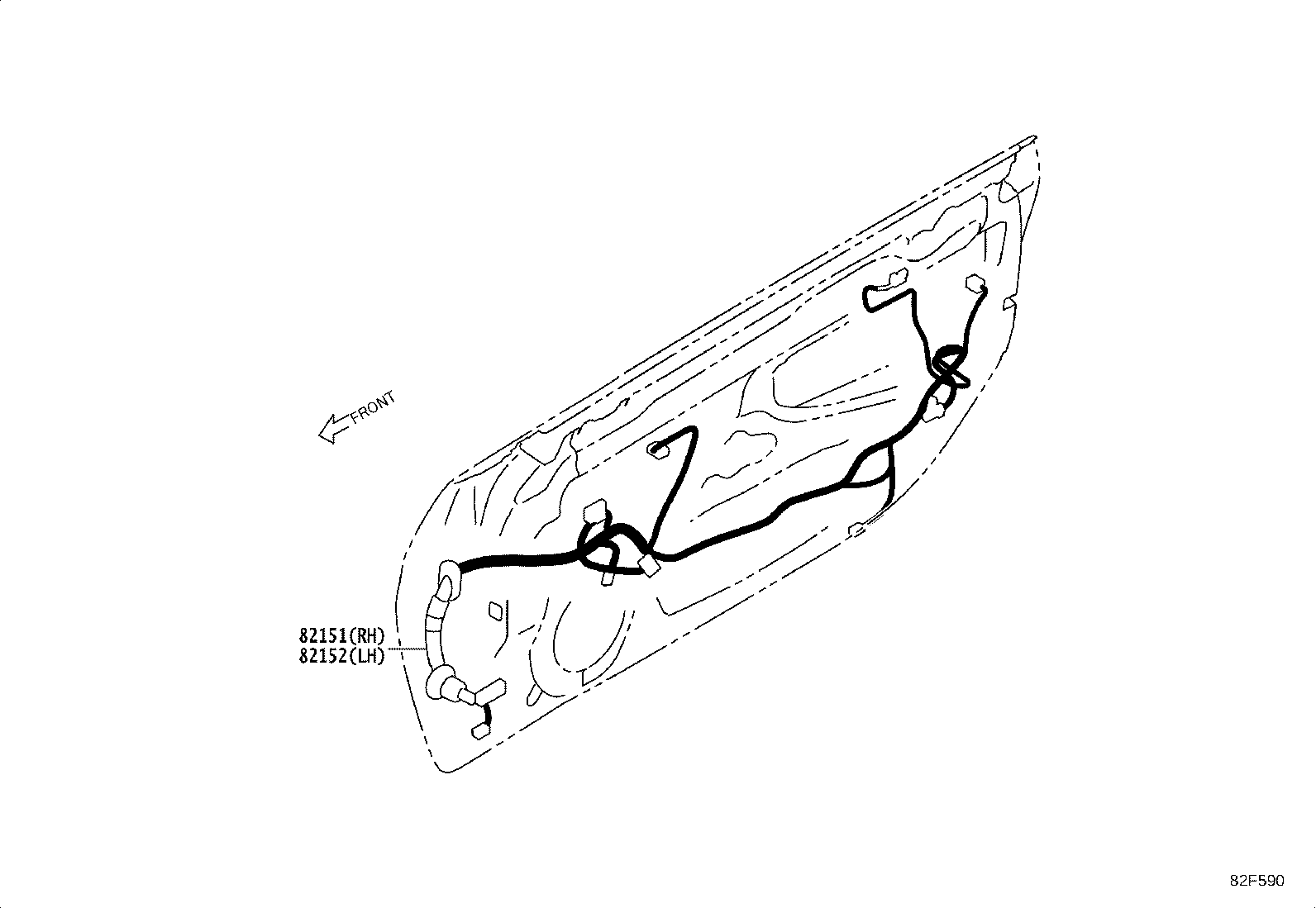 SU003-09986 WIRE, ENGINE, NO.2 product image