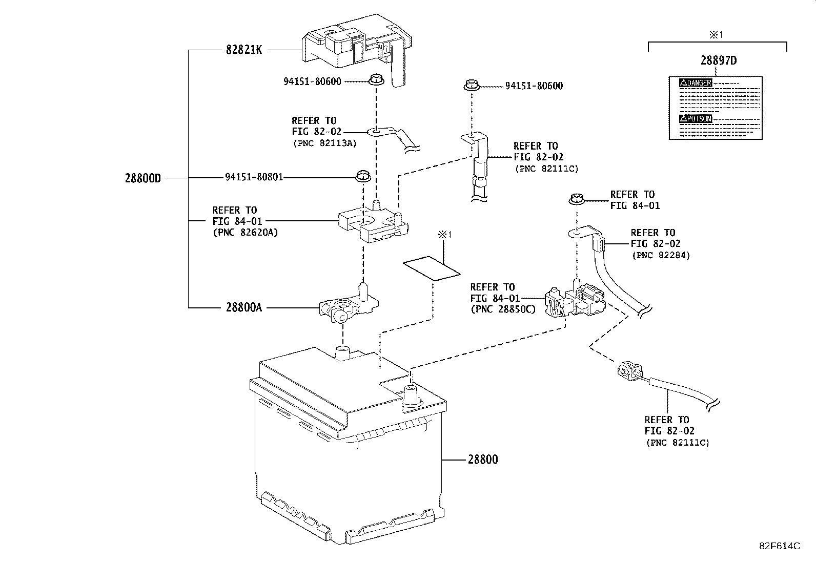 Toyota 28800-10201 BATTERY