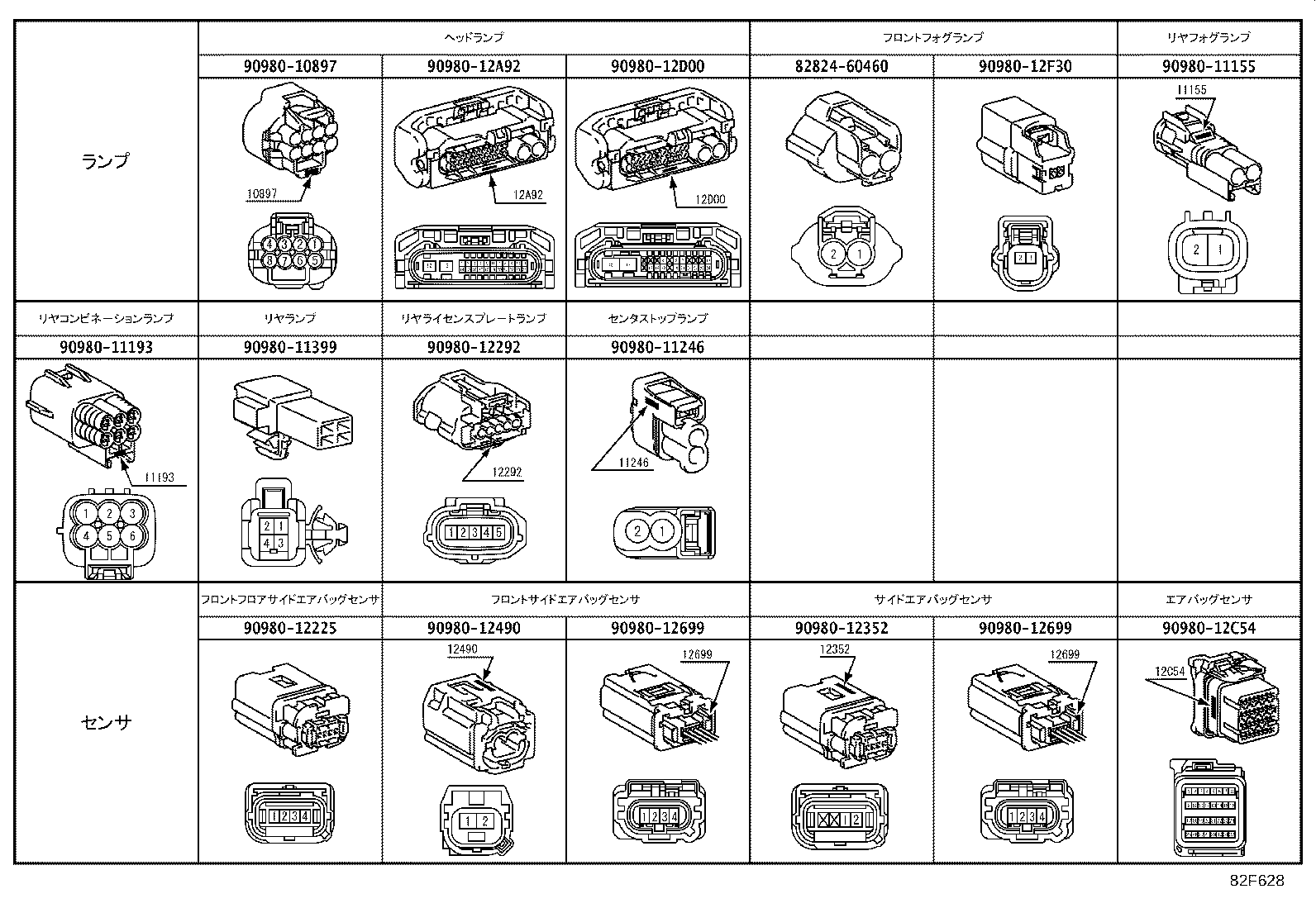 82142-V1010 WIRE, INSTRUMENT PANEL, NO.2 product image
