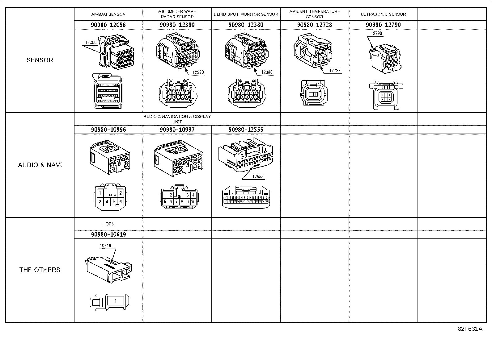 82817-V1300 PROTECTOR, WIRING HARNESS, NO.2 product image