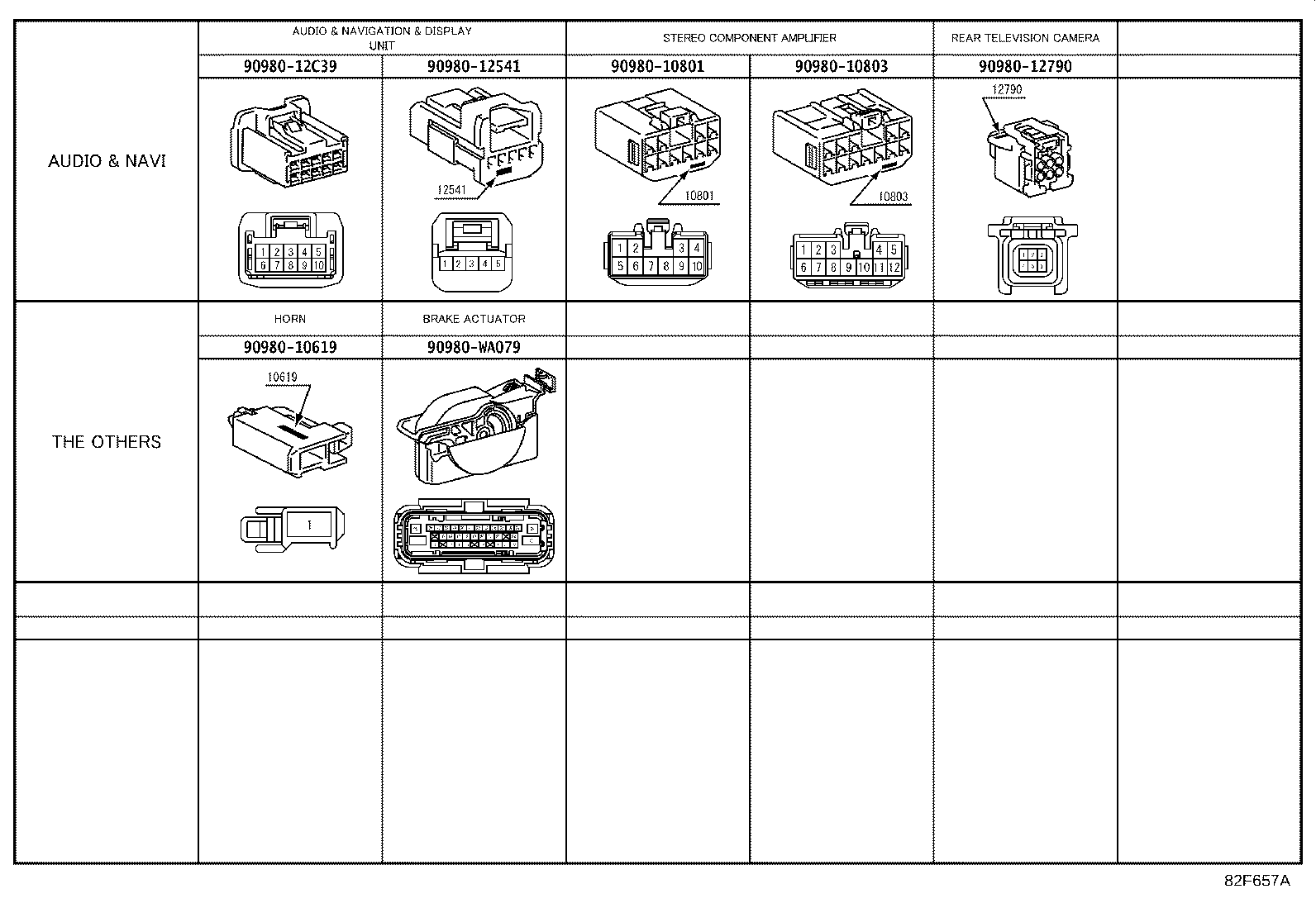 82817-K0750 PROTECTOR, WIRING HARNESS, NO.8 product image