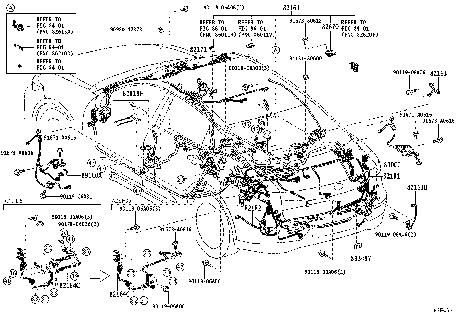 82111-3FD50 WIRE, MOTOR COMPARTMENT, MAIN product image
