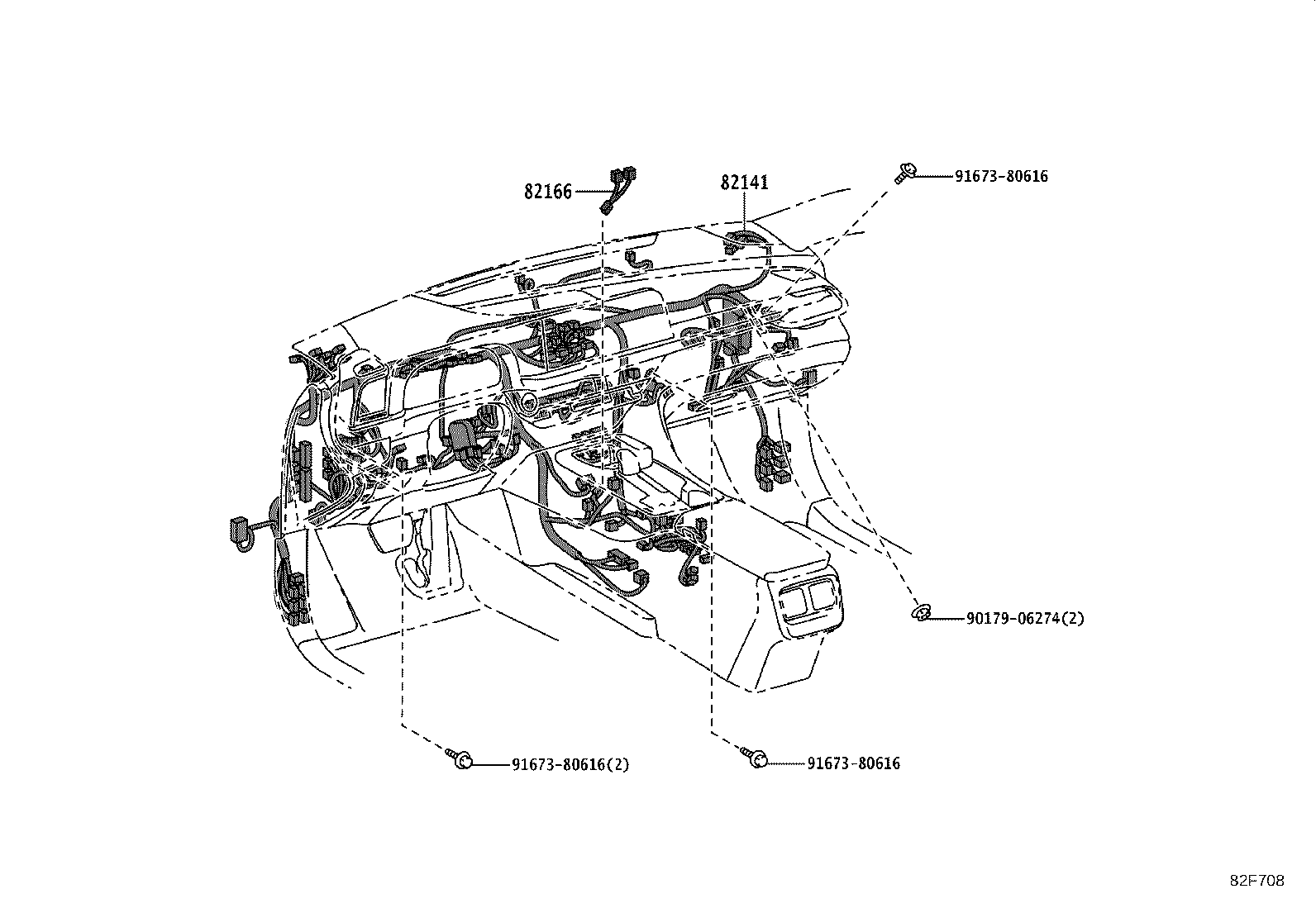 82817-3AF80 PROTECTOR, WIRING HARNESS, NO.2 product image