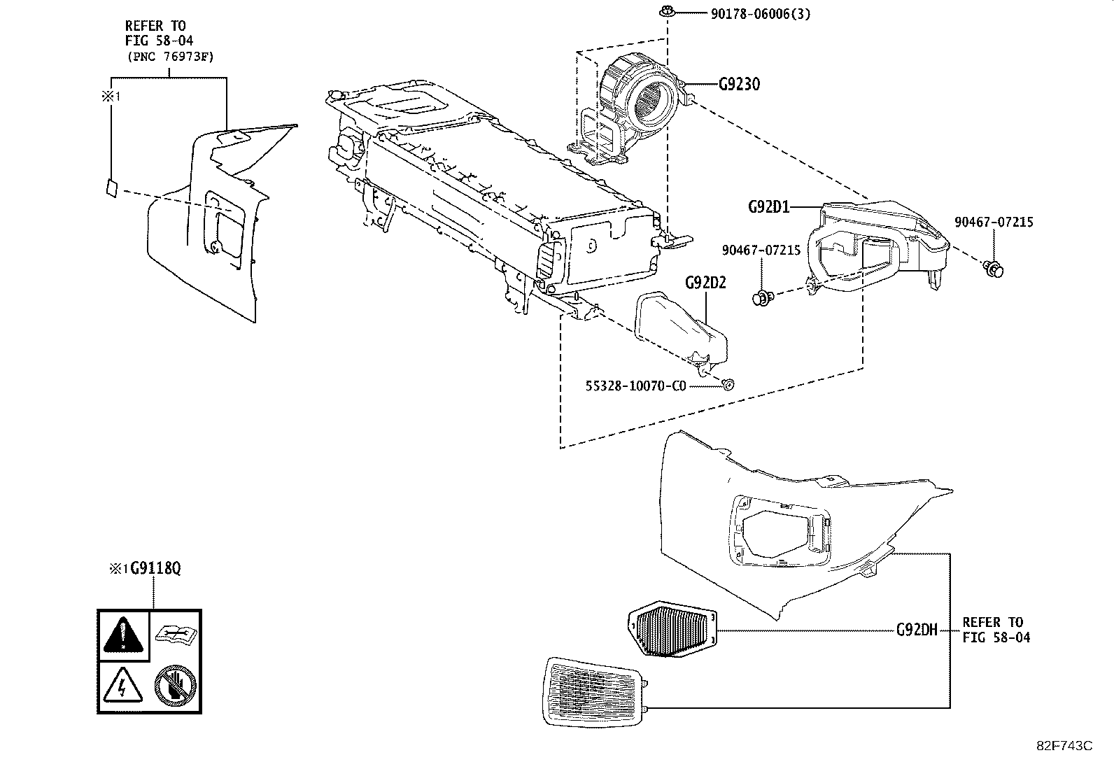 G920B-30070 BRACKET SUB-ASSY, HV BATTERY CARRIER, NO.1 product image