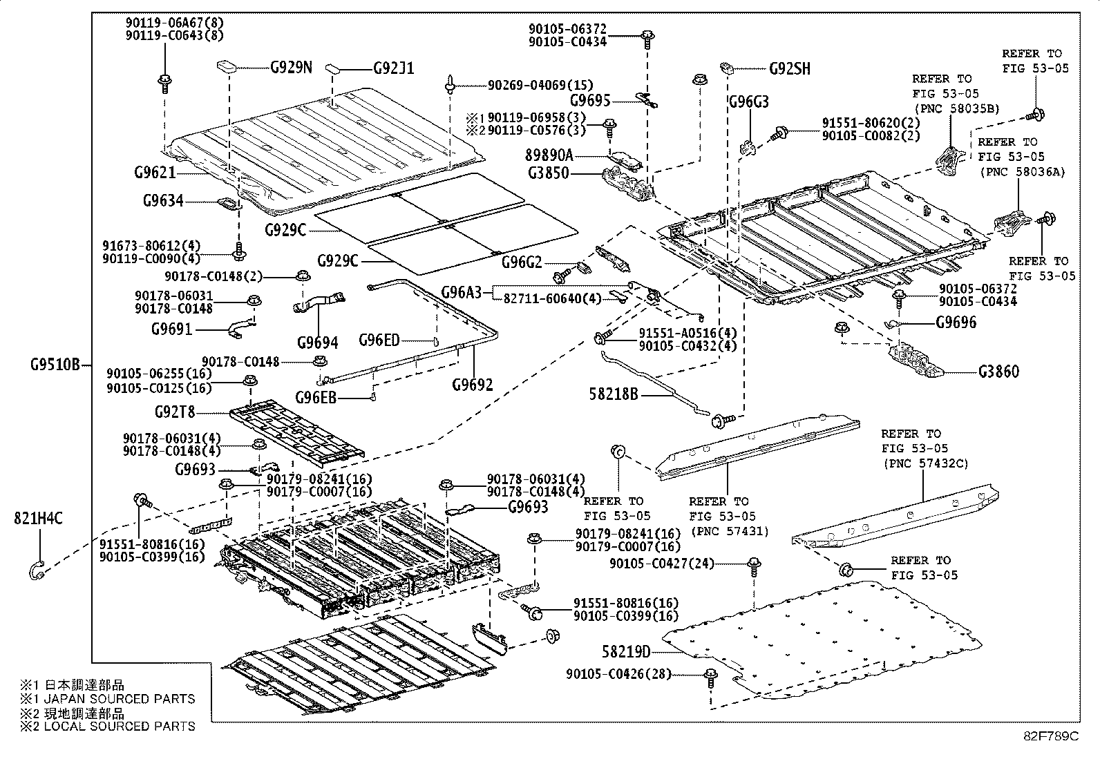 89890-0R021 COMPUTER ASSY, BATTERY product image