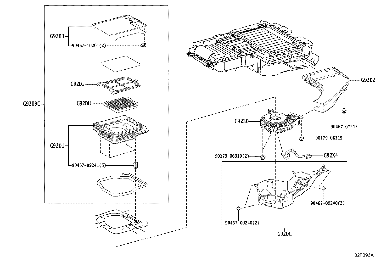 28877-15020 INSULATOR, BATTERY product image