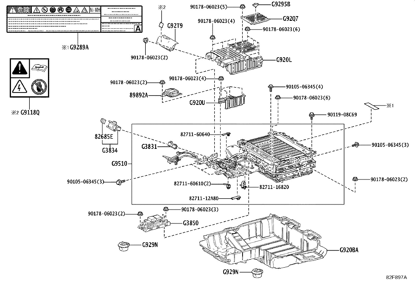 28877-15020 INSULATOR, BATTERY product image