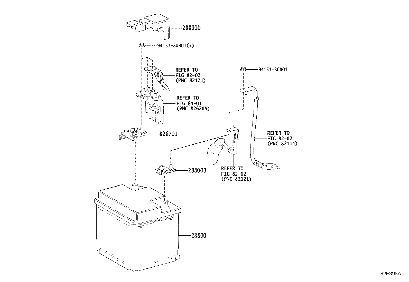89892-52040 SENSOR, BATTERY VOLTAGE product image