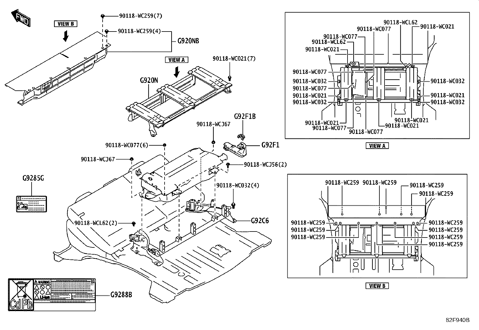 28810-WC010 BATTERY product image