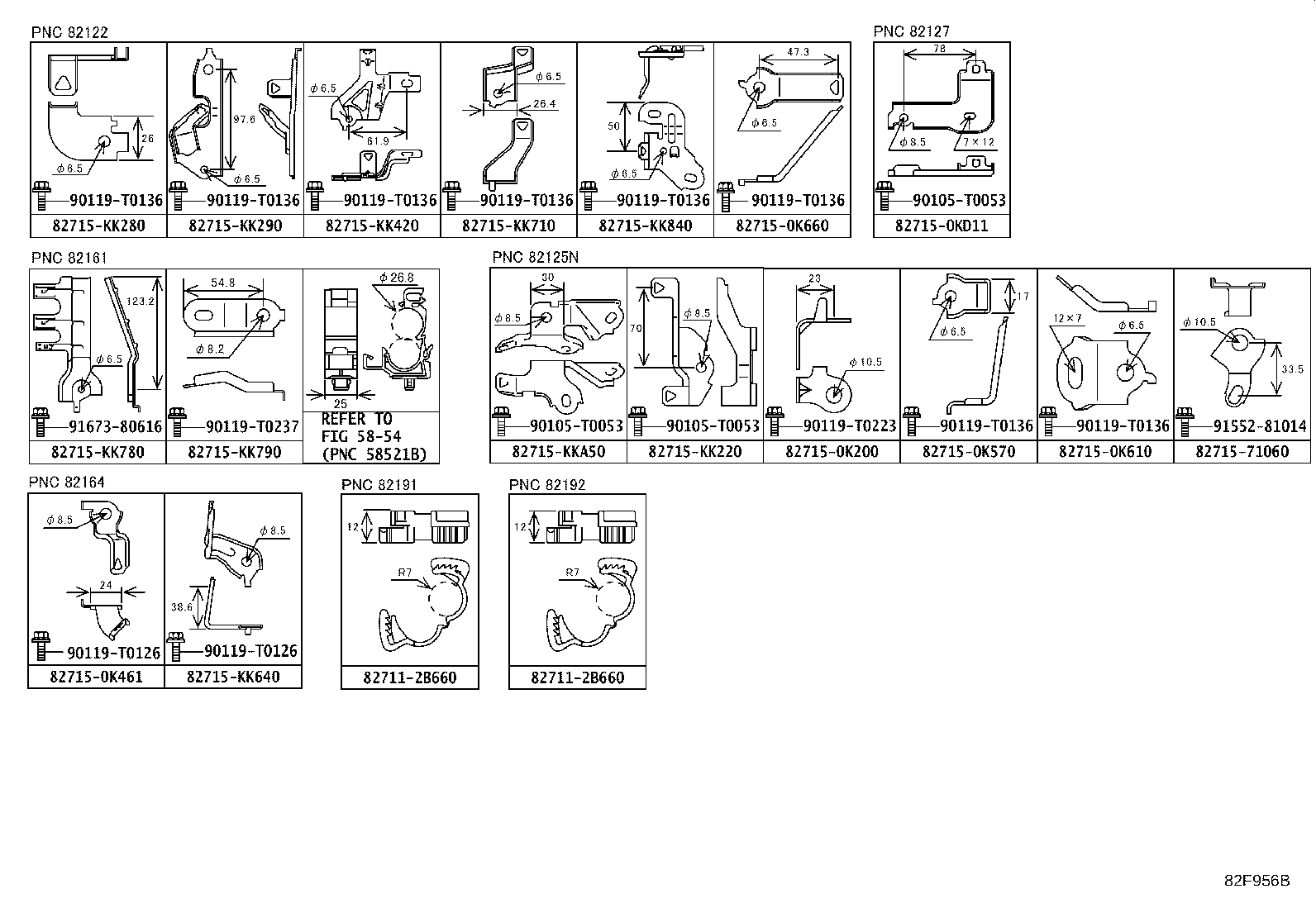 82184-KKT90 WIRE, BACK DOOR, NO.1 product image